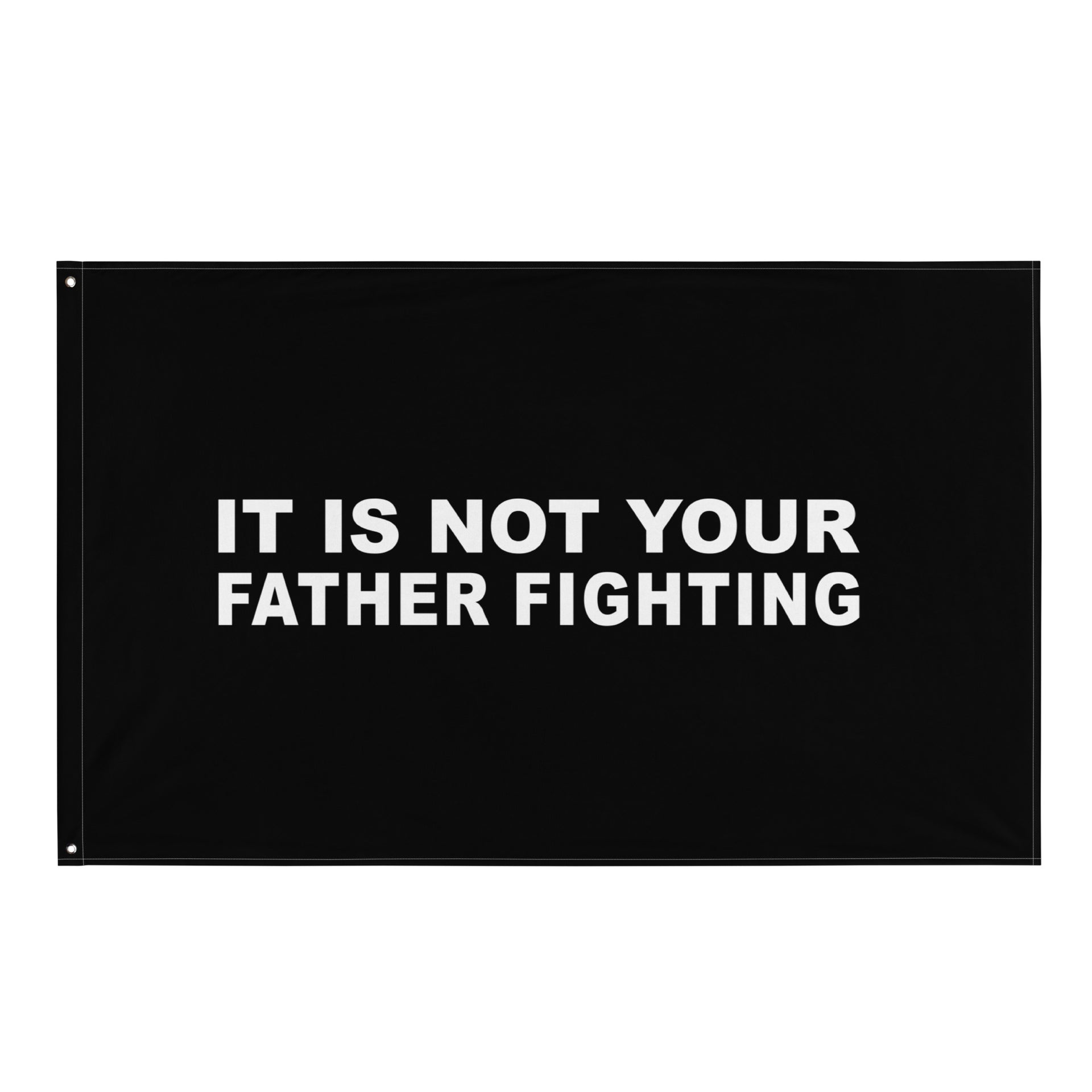 Father Fighting Flag