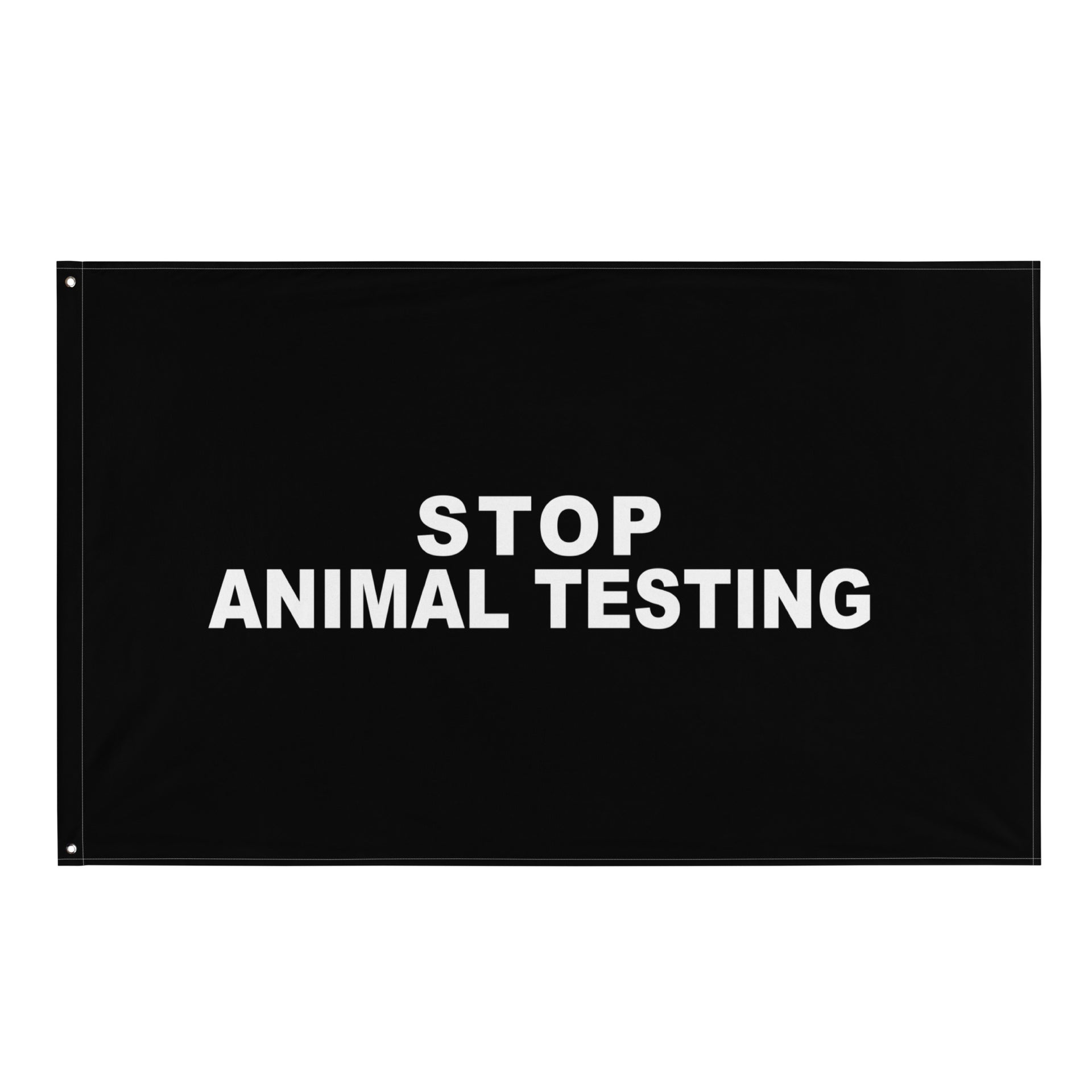 Stop Animal Testing Flag