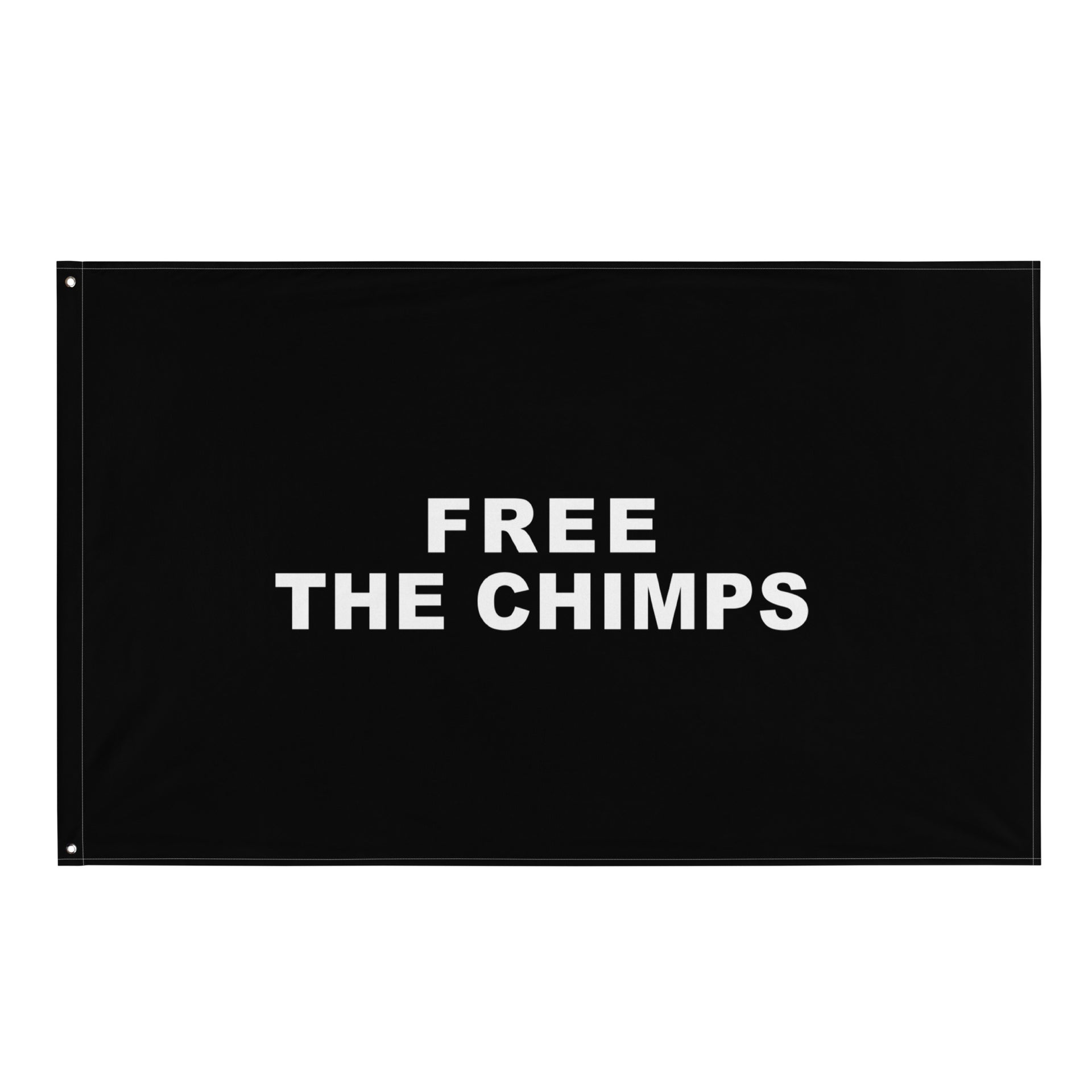 Free The Chimps Flag