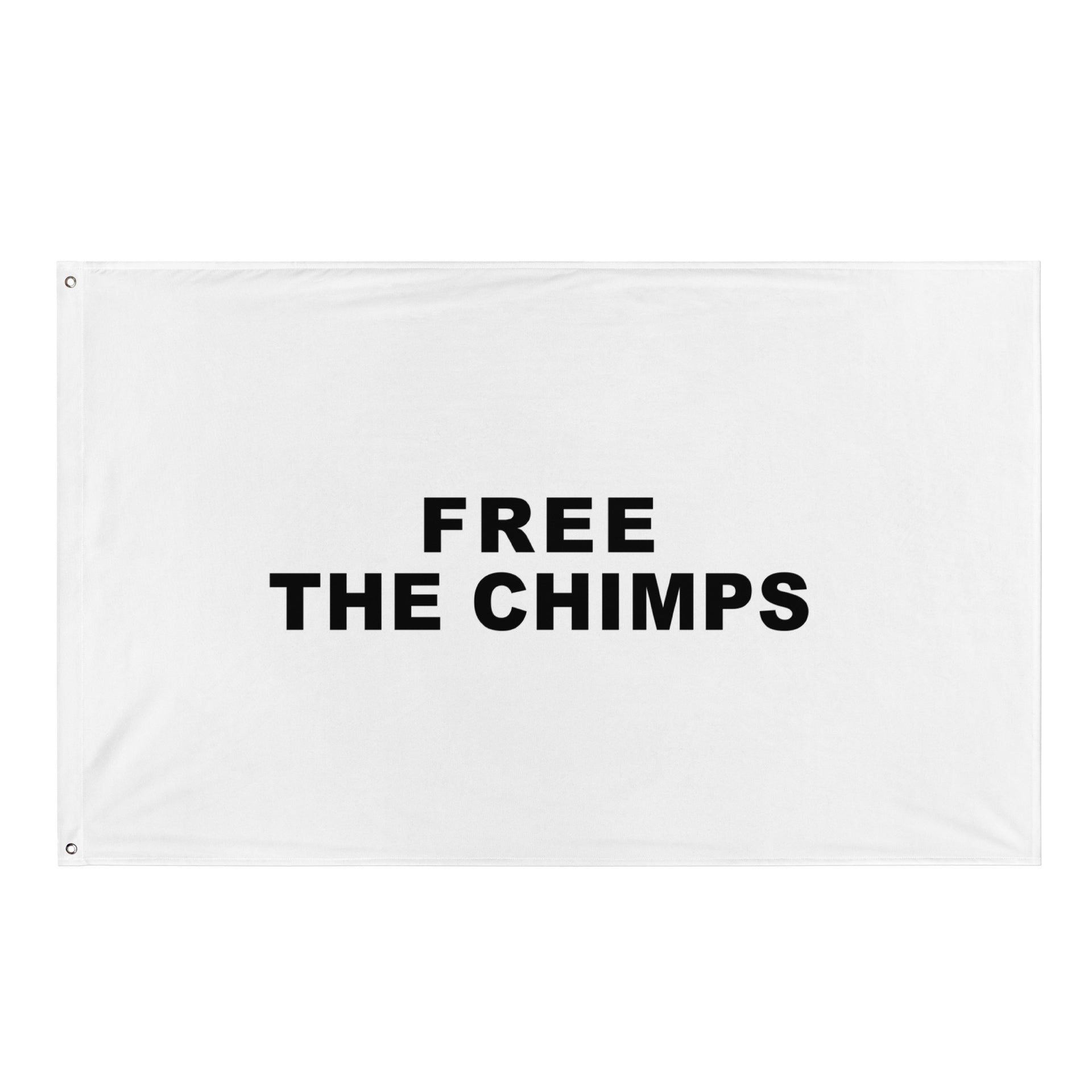 Free The Chimps Flag