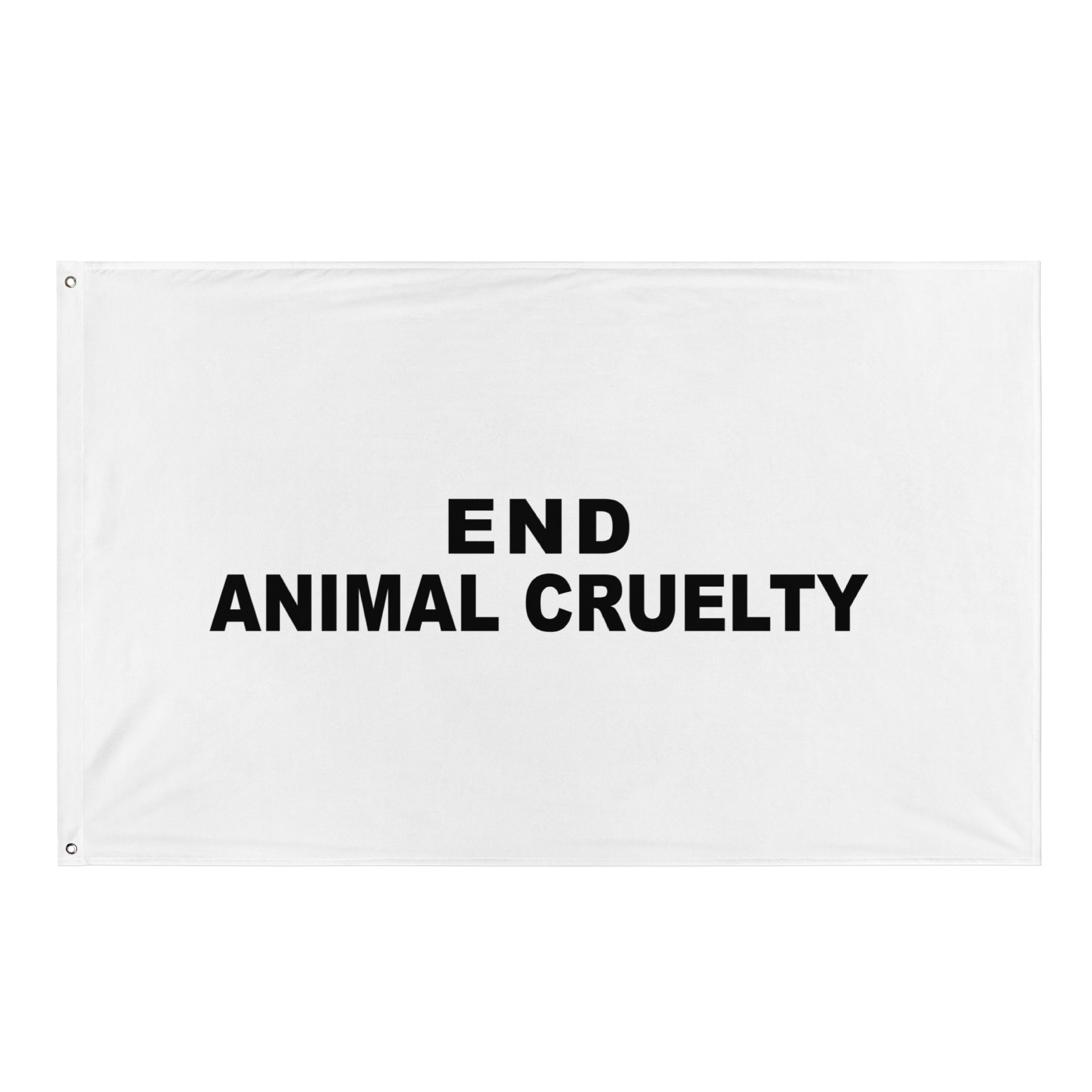 End Animal Cruelty Flag