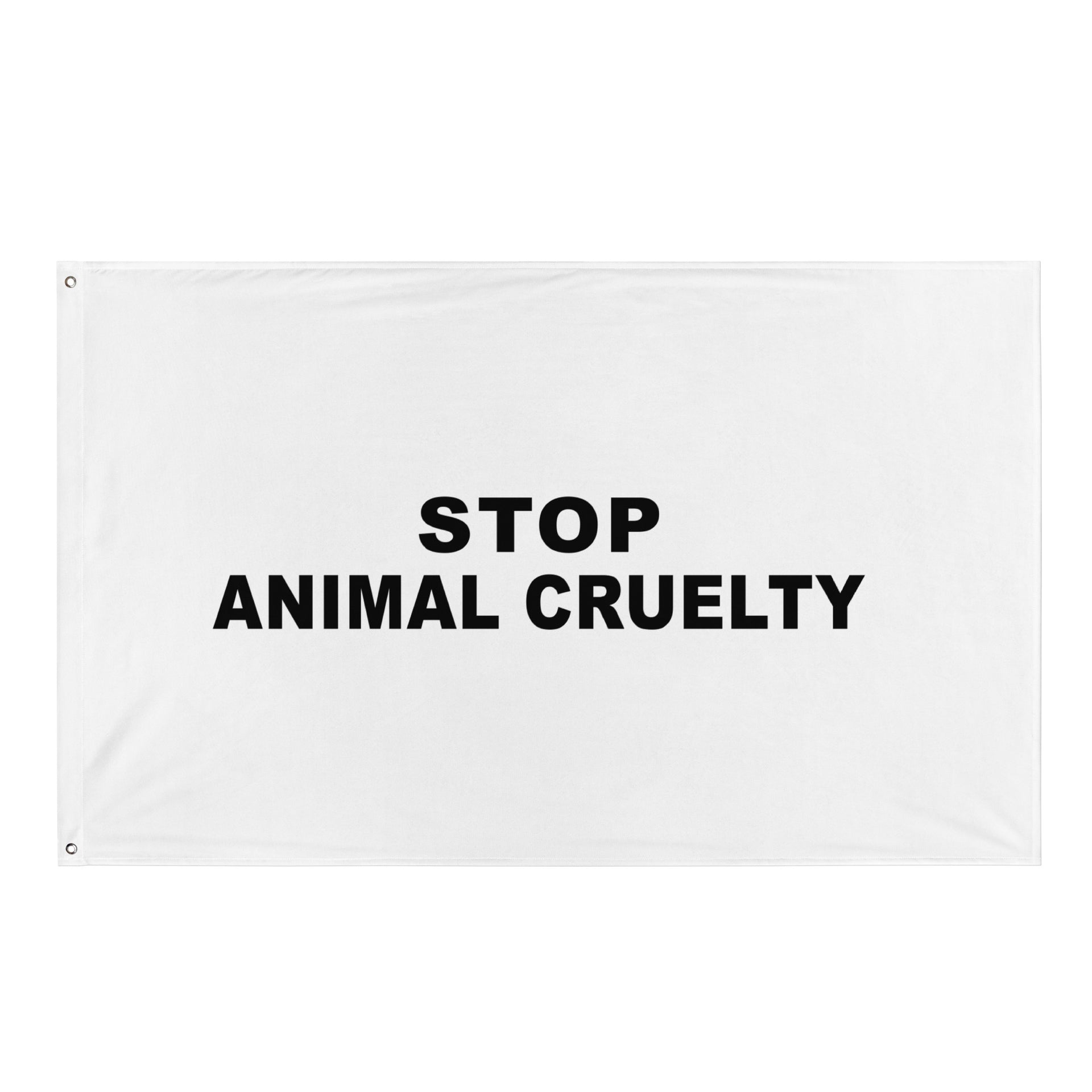 Stop Animal Cruelty Flag