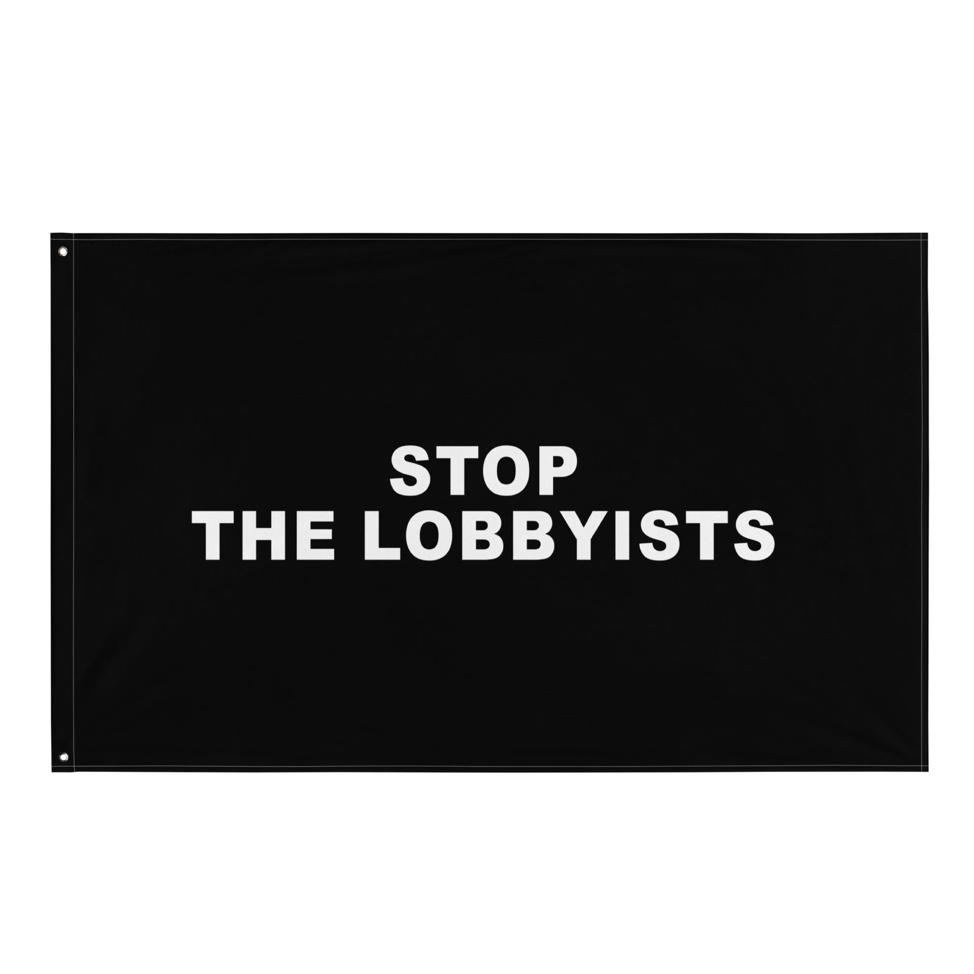 Stop The Lobbyists Flag