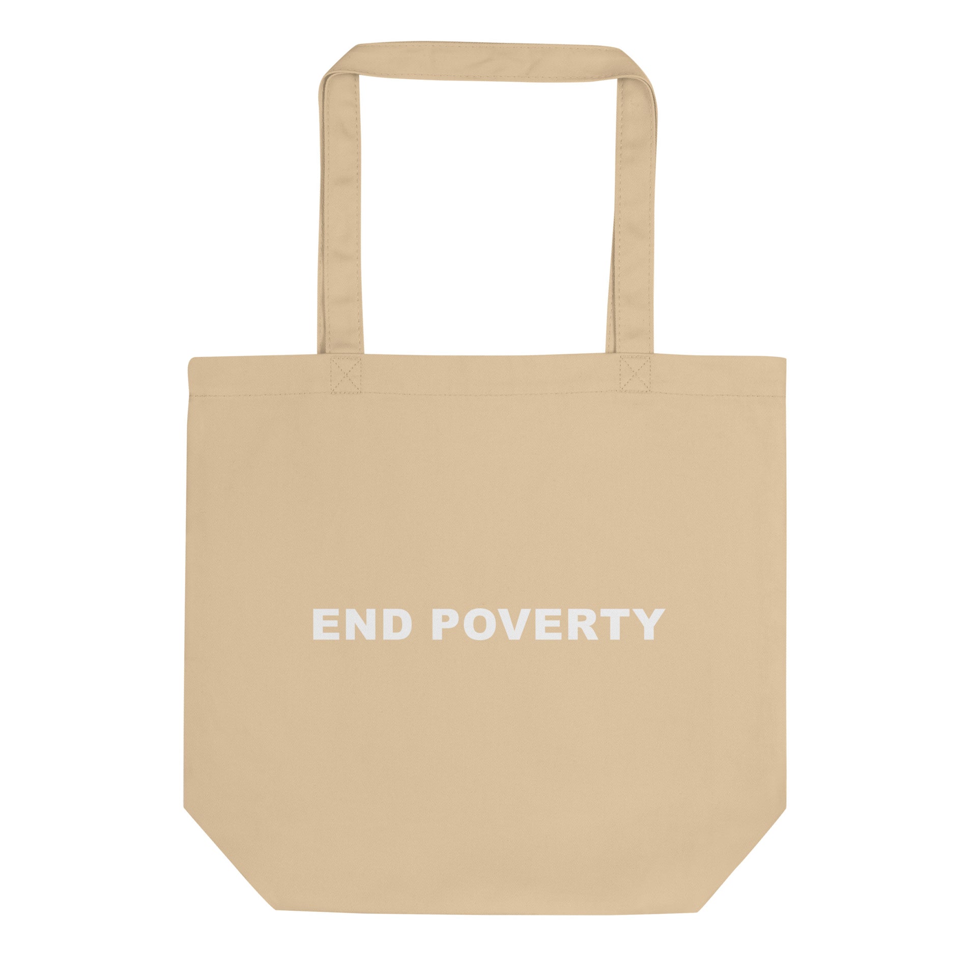 End Poverty Eco Tote Bag