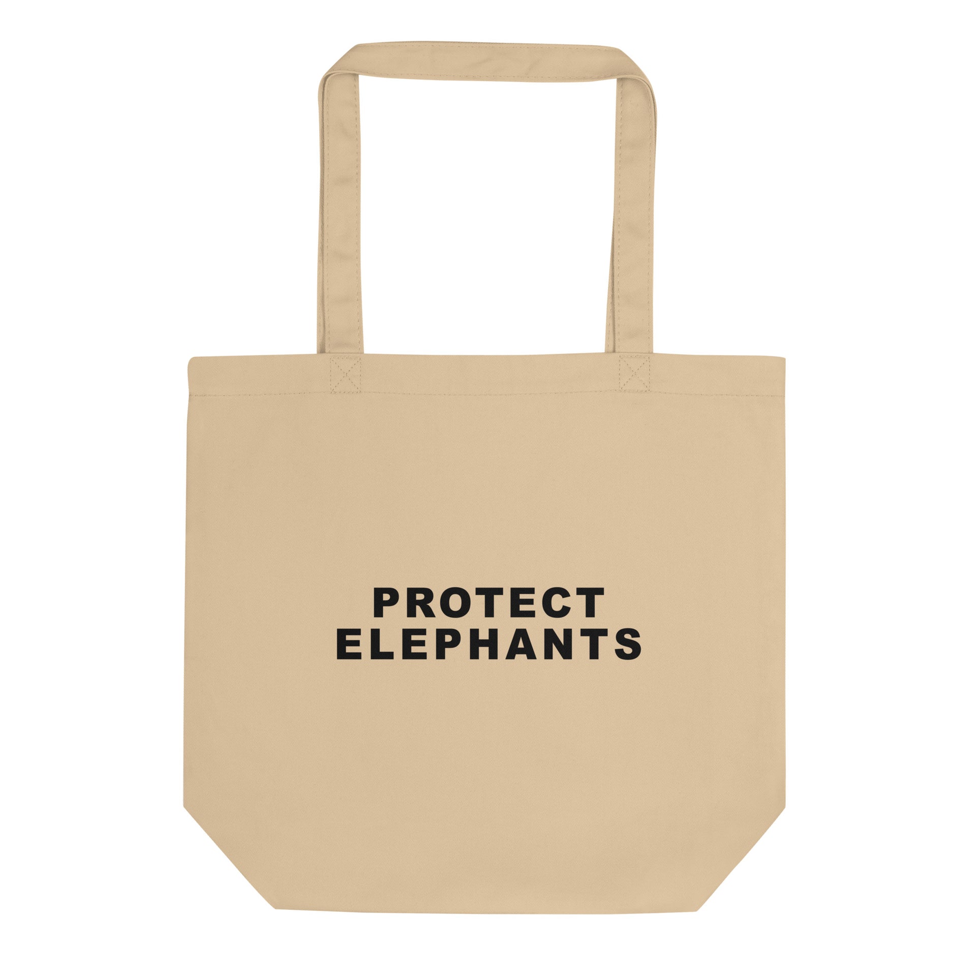 Protect Elephants Eco Tote Bag