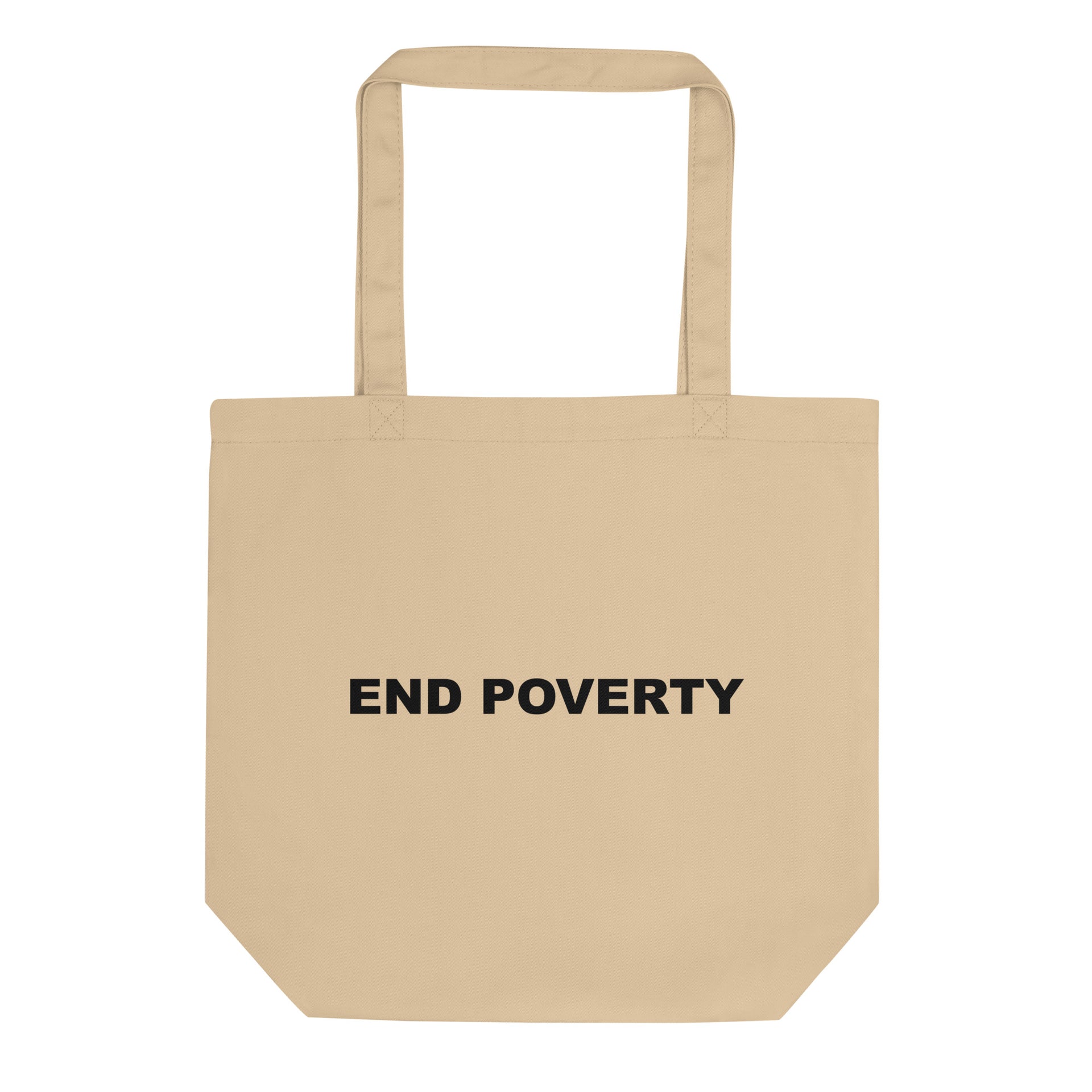 End Poverty Eco Tote Bag