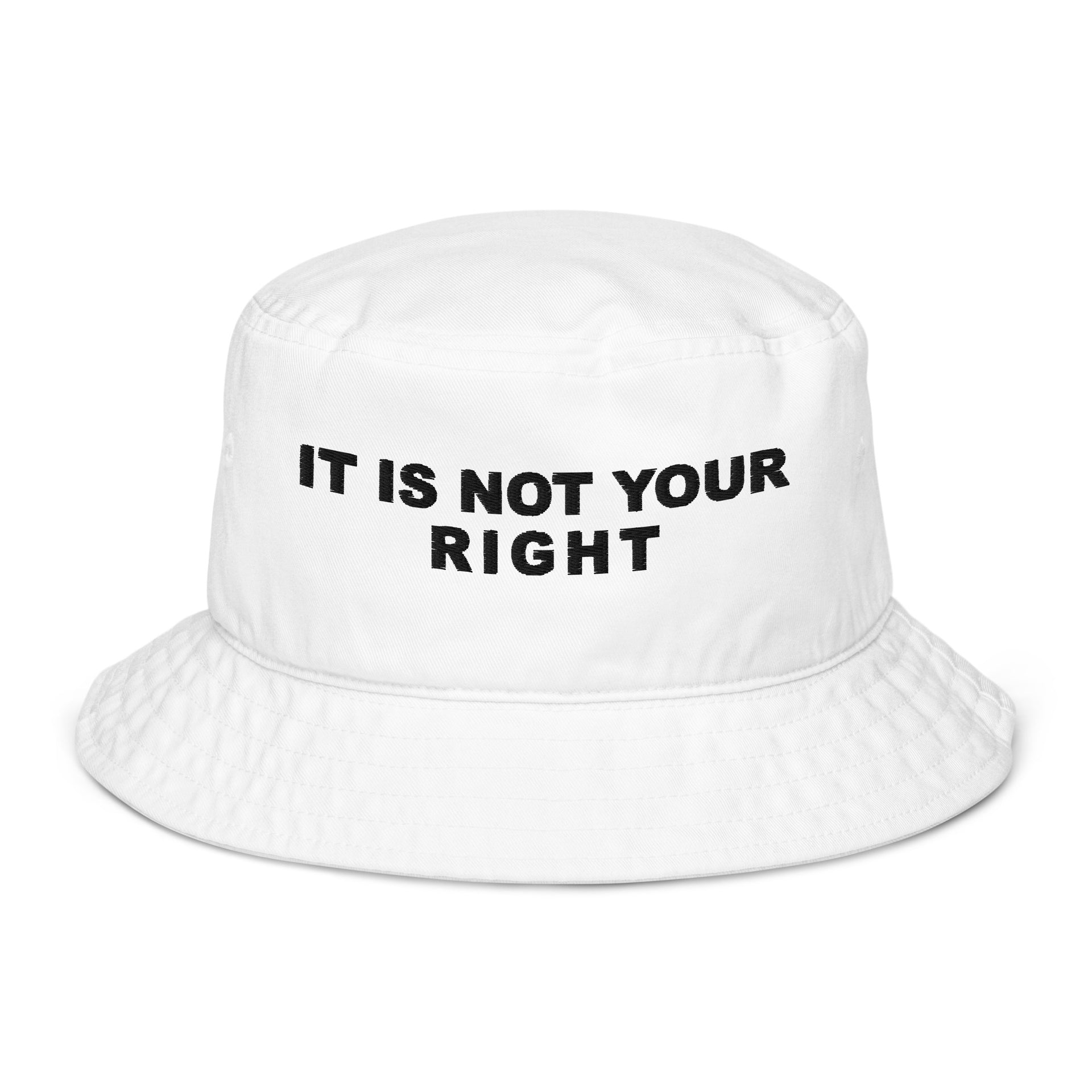 Right Organic bucket hat