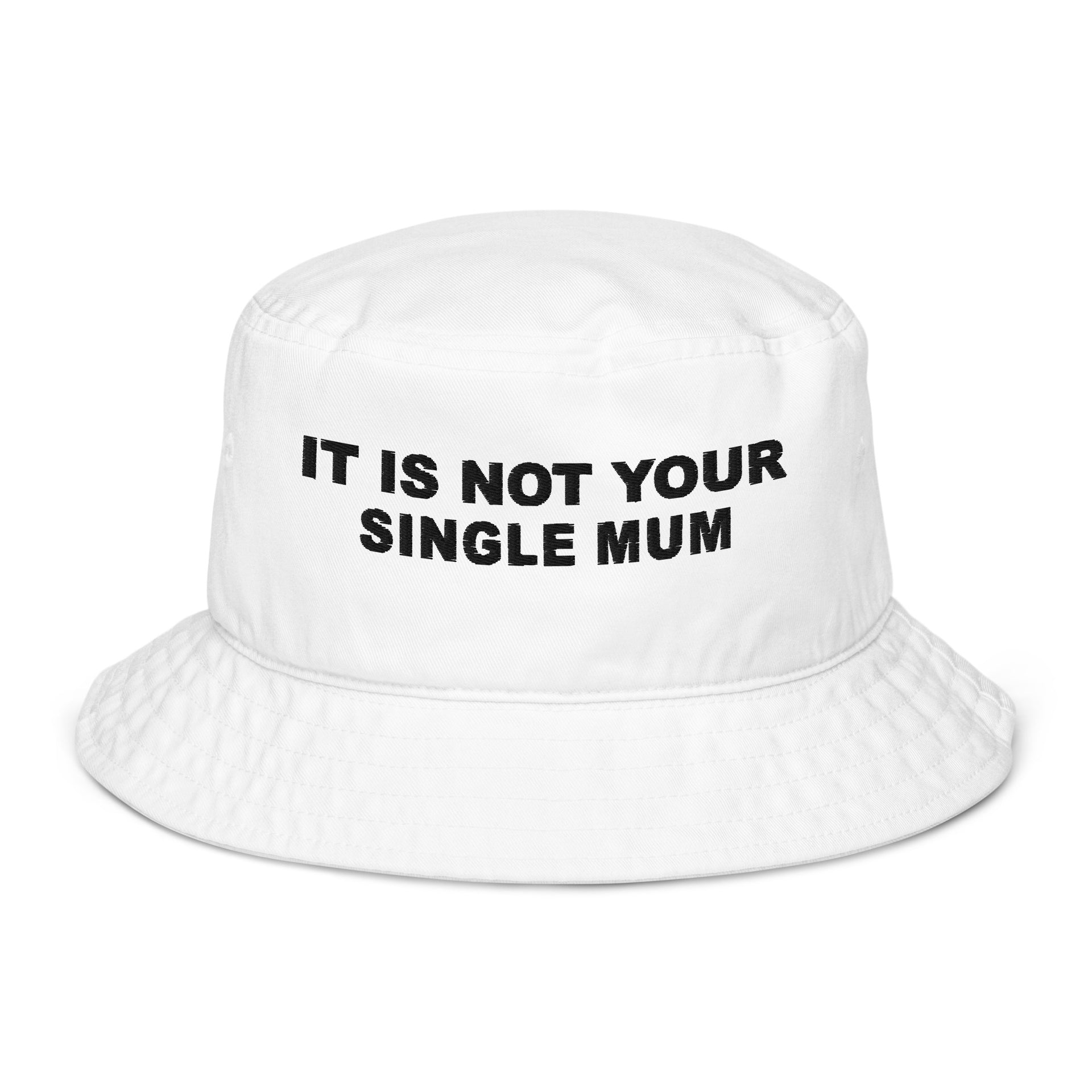 Single Mum Organic bucket hat