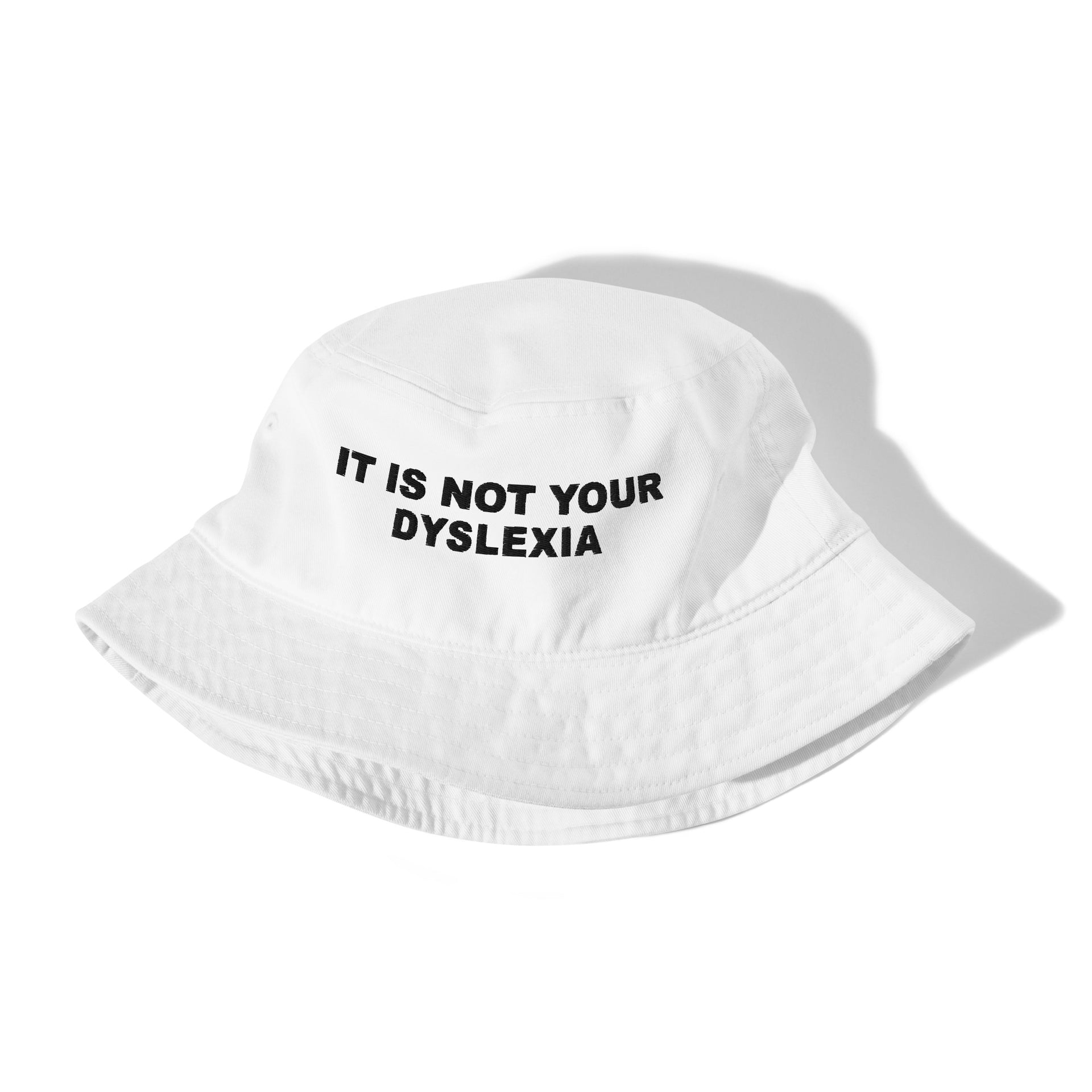 Dyslexia Organic bucket hat