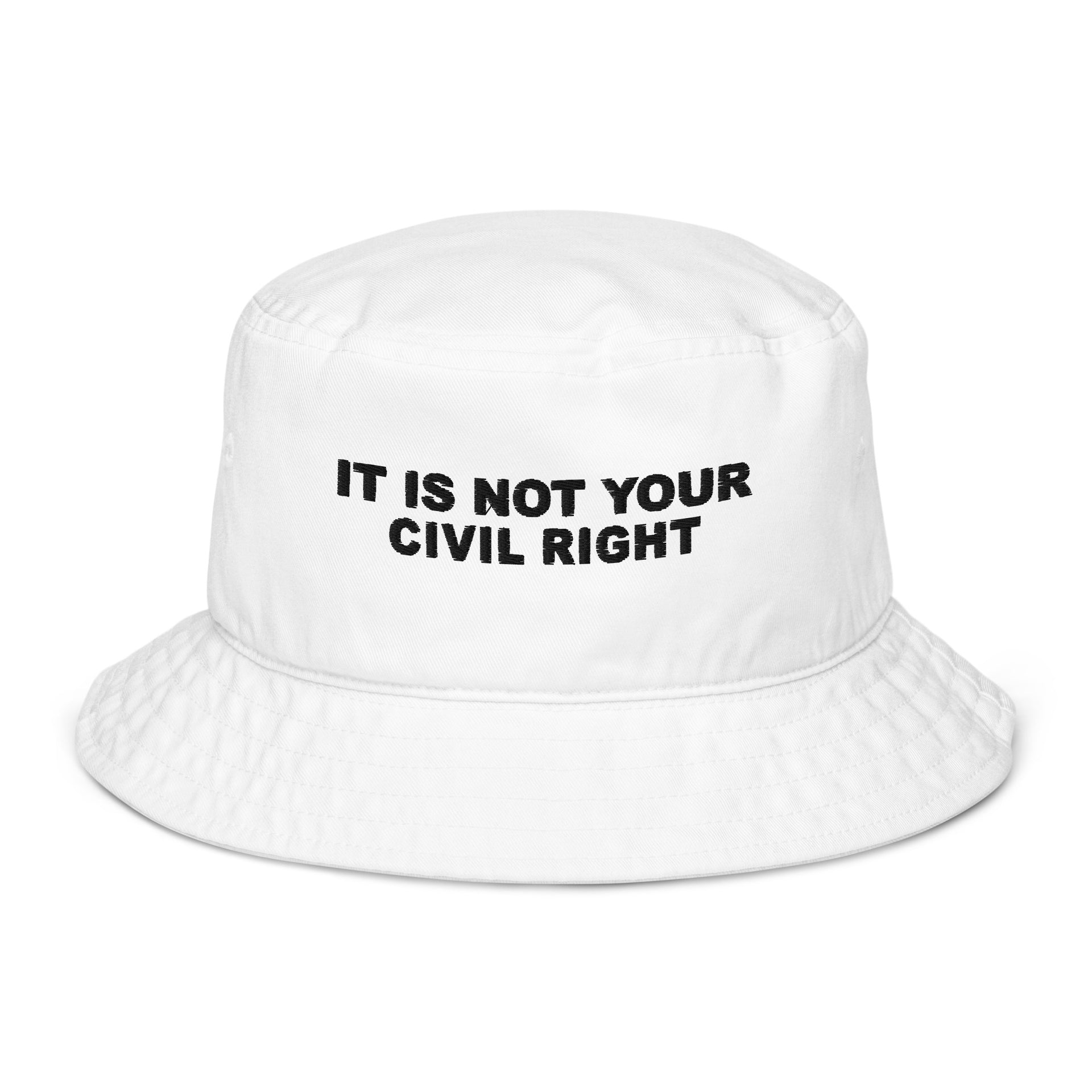 Civil Right Organic bucket hat