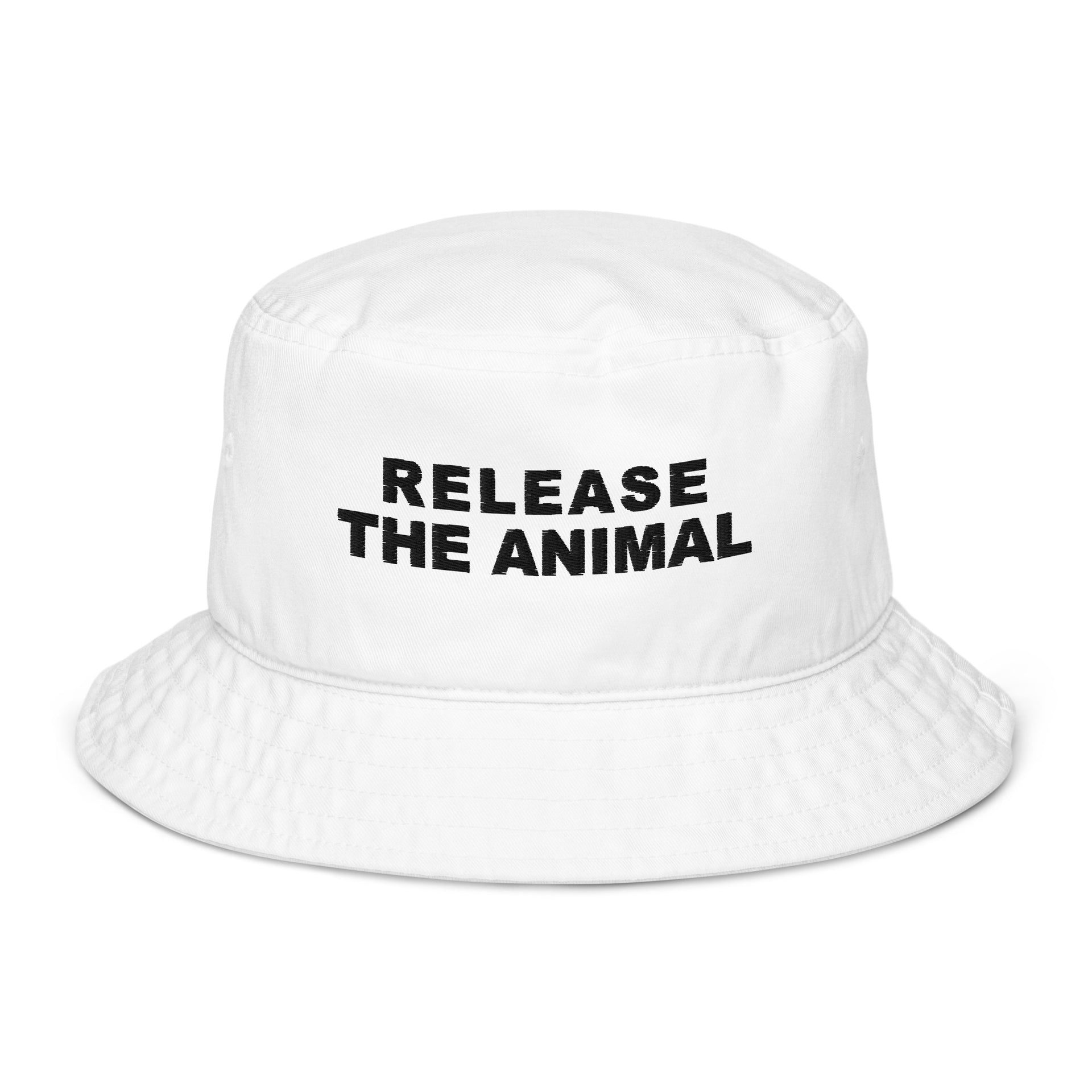 Release The Animal Organic bucket hat