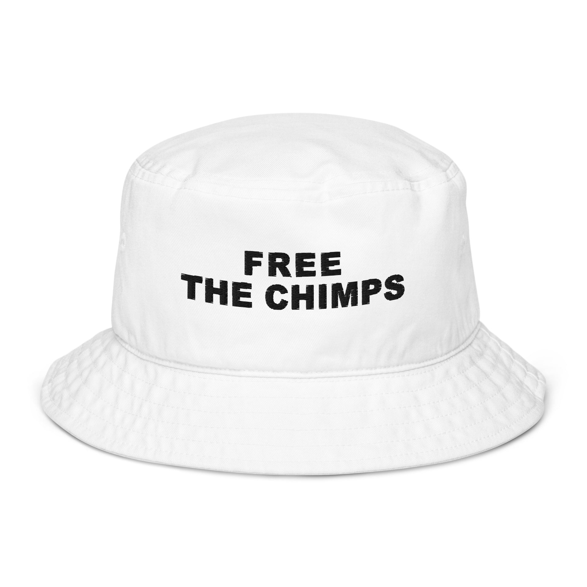 Free The Chimps Organic bucket hat