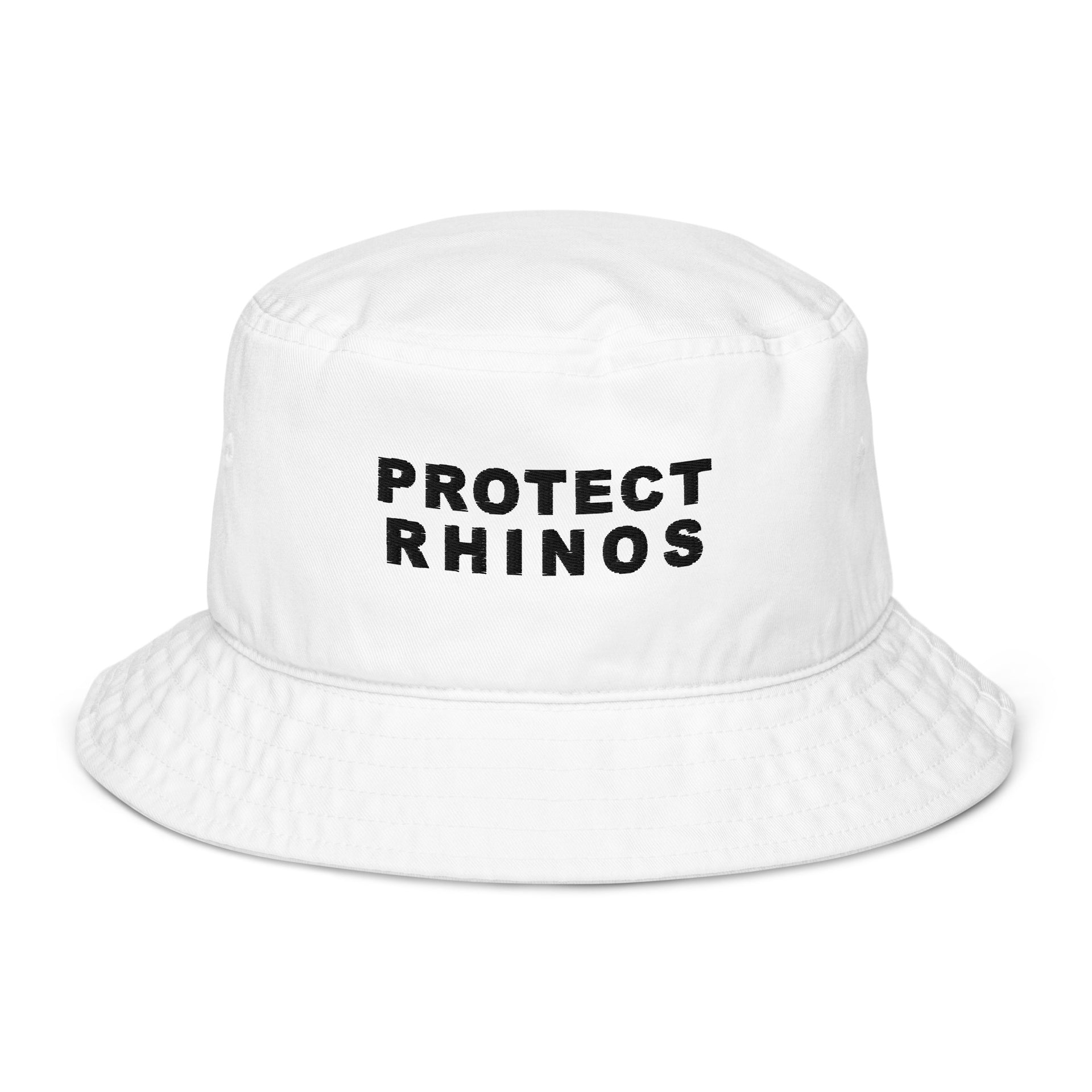 Protect Rhinos Organic bucket hat