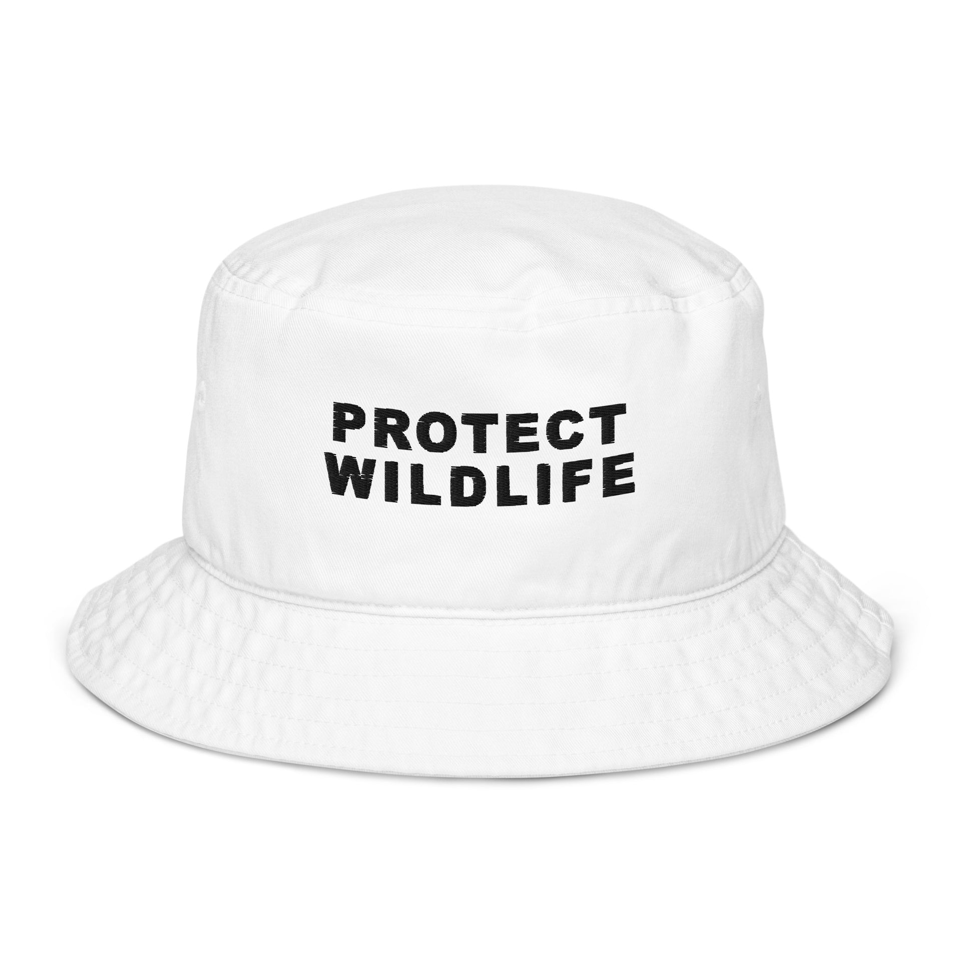 Protect Wildlife Organic bucket hat