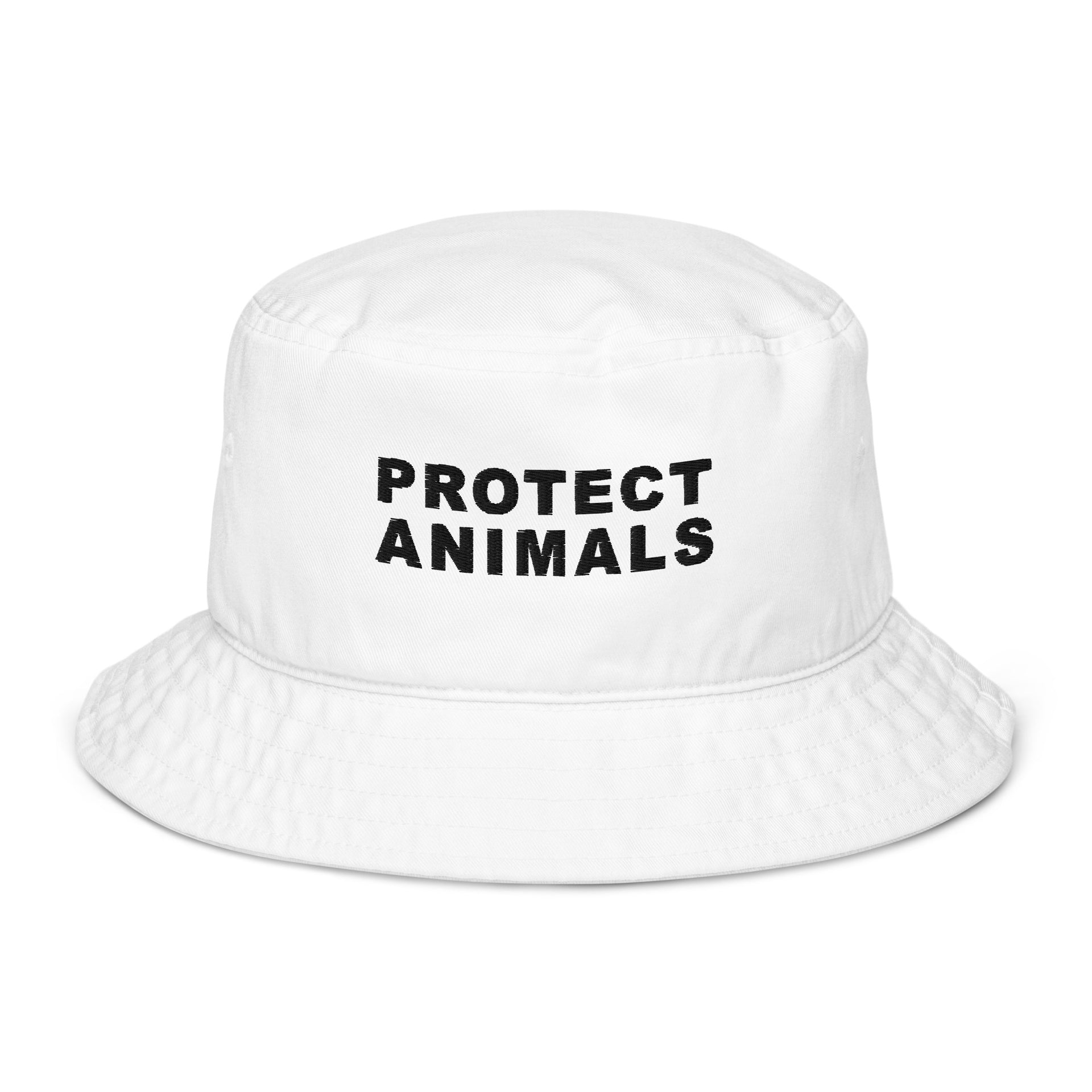 Protect Animals Organic bucket hat