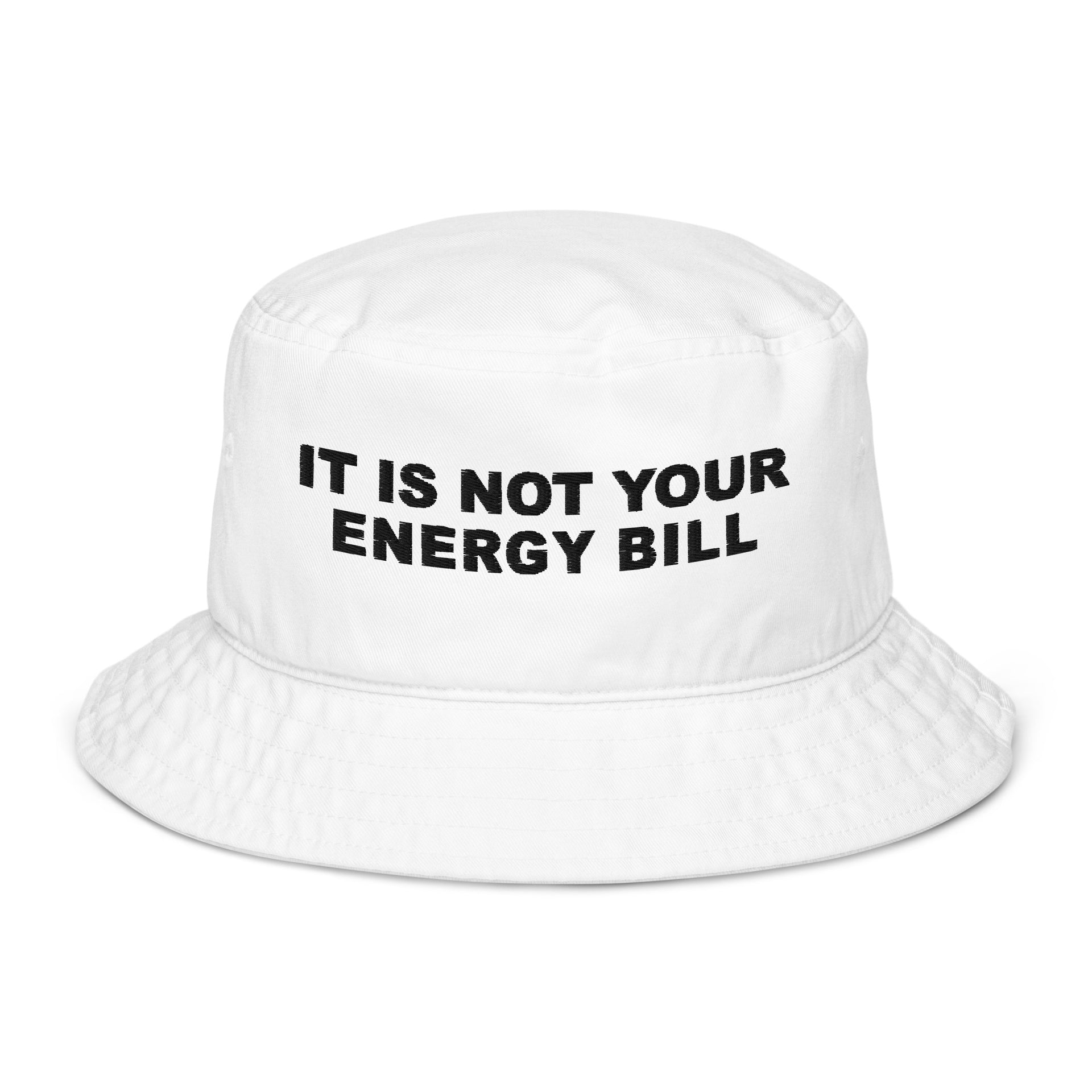 Energy Bill Organic bucket hat