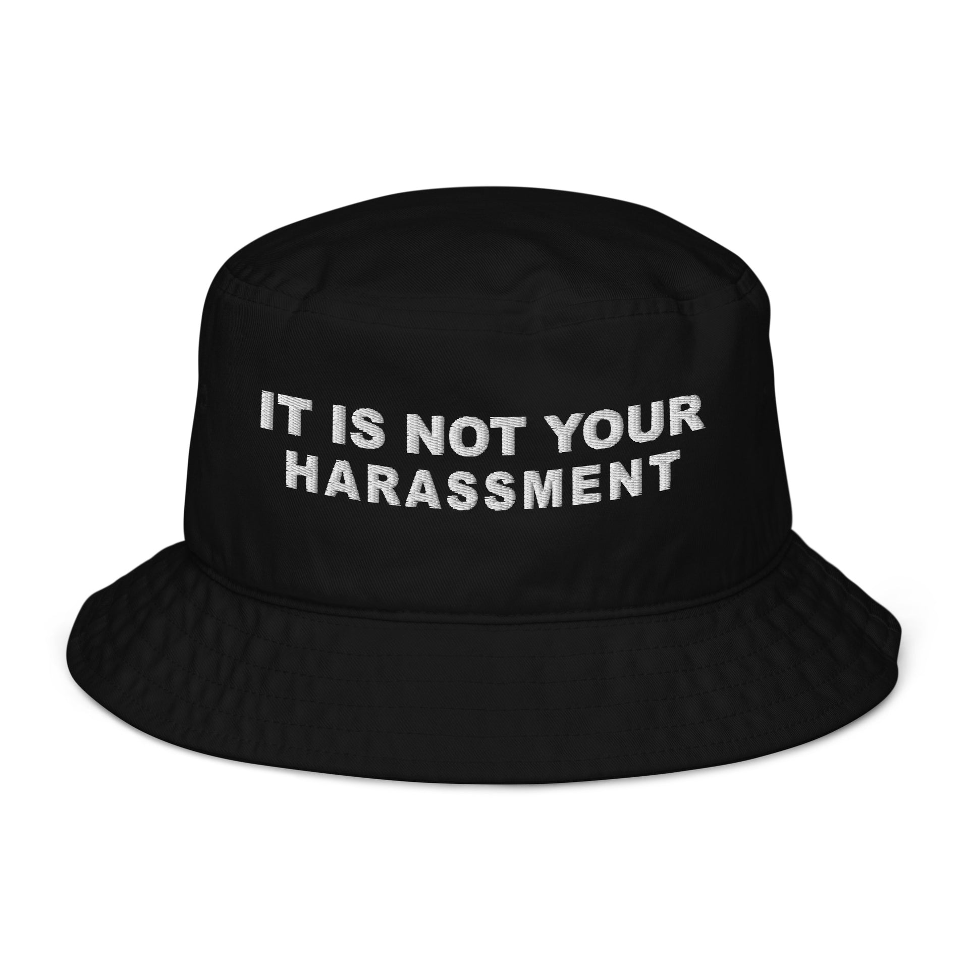 Harassment Organic bucket hat