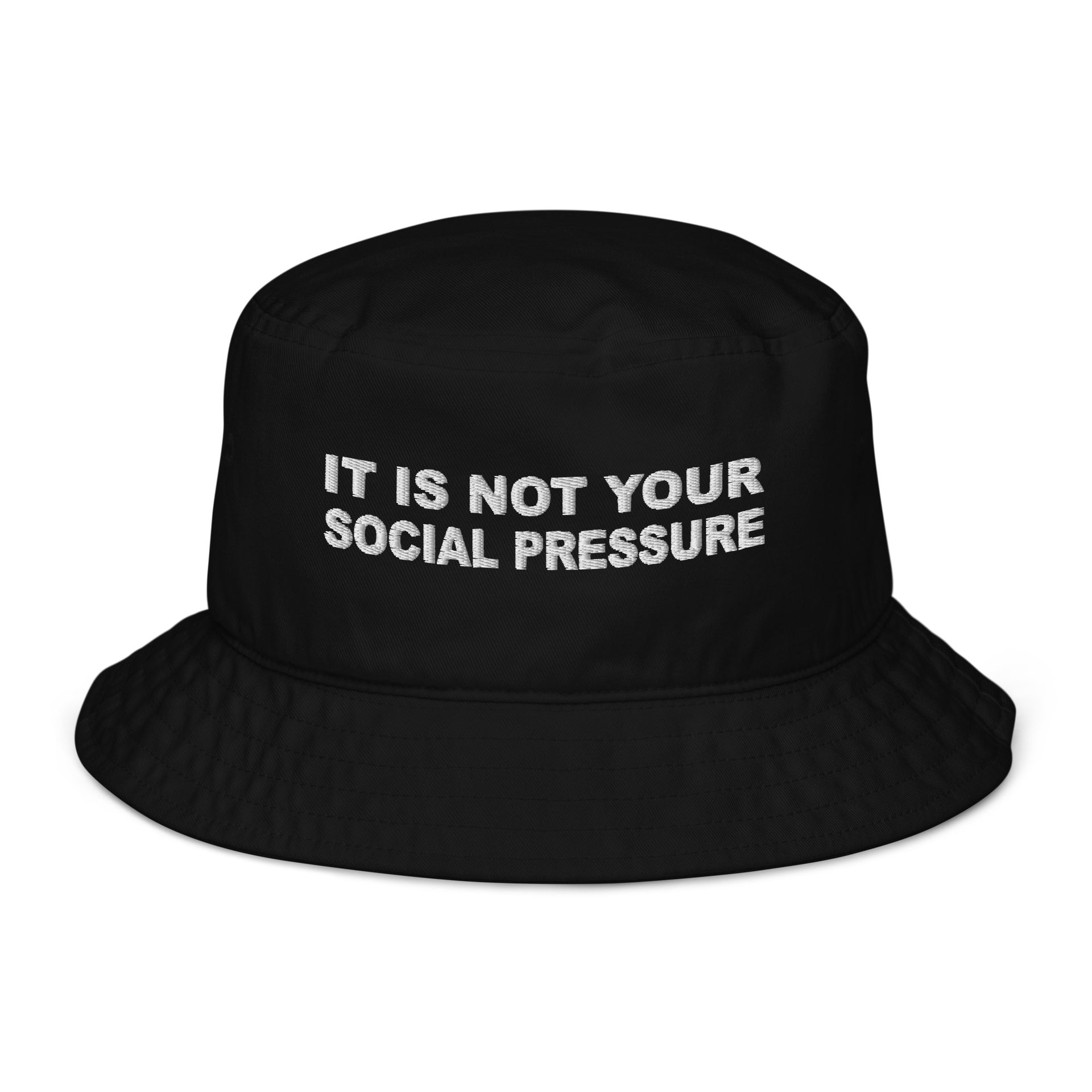 Social Pressure Organic bucket hat