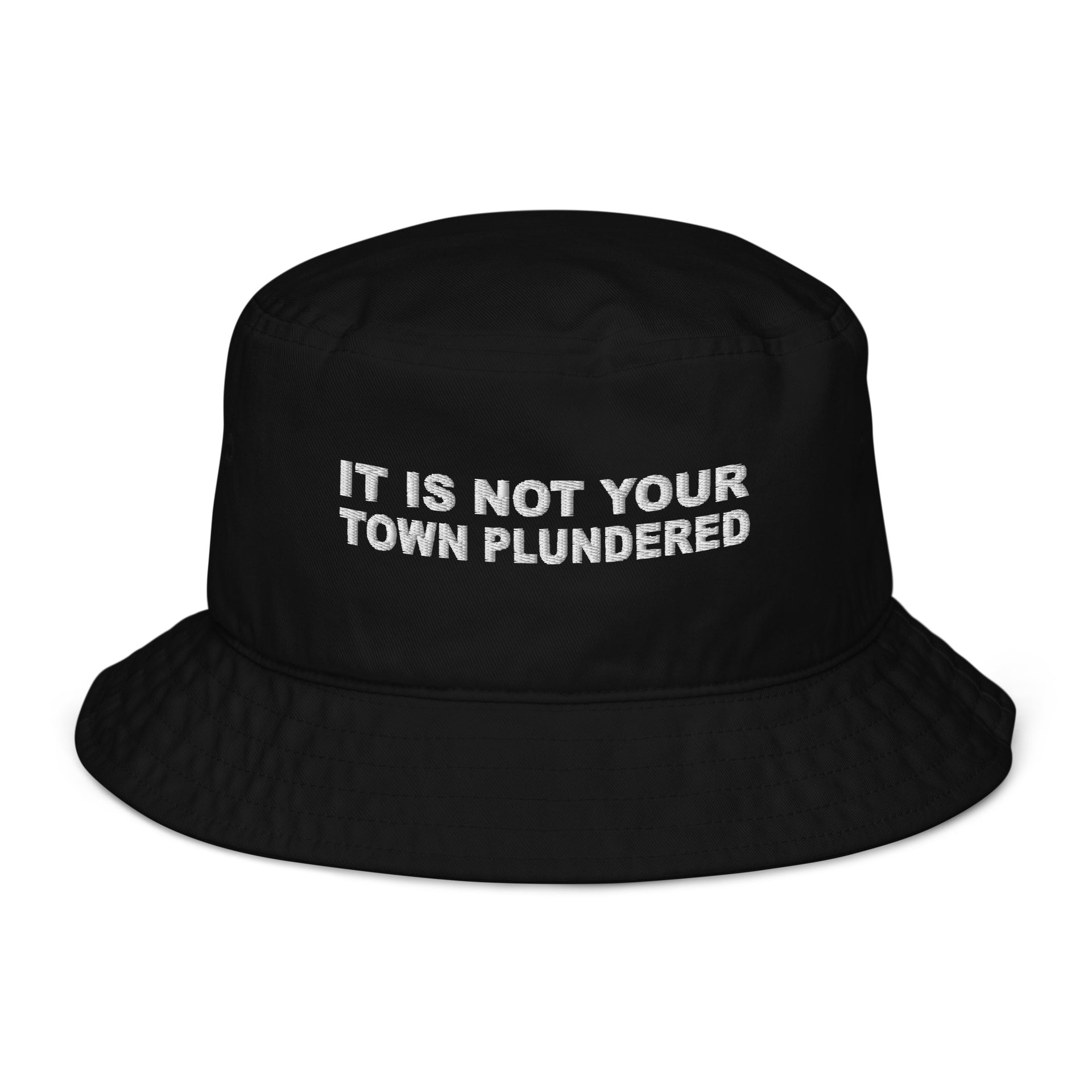 Town Plundered Organic bucket hat