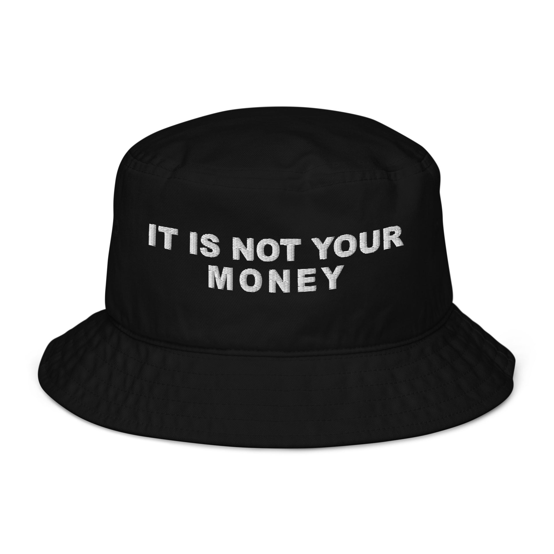 Money Organic bucket hat