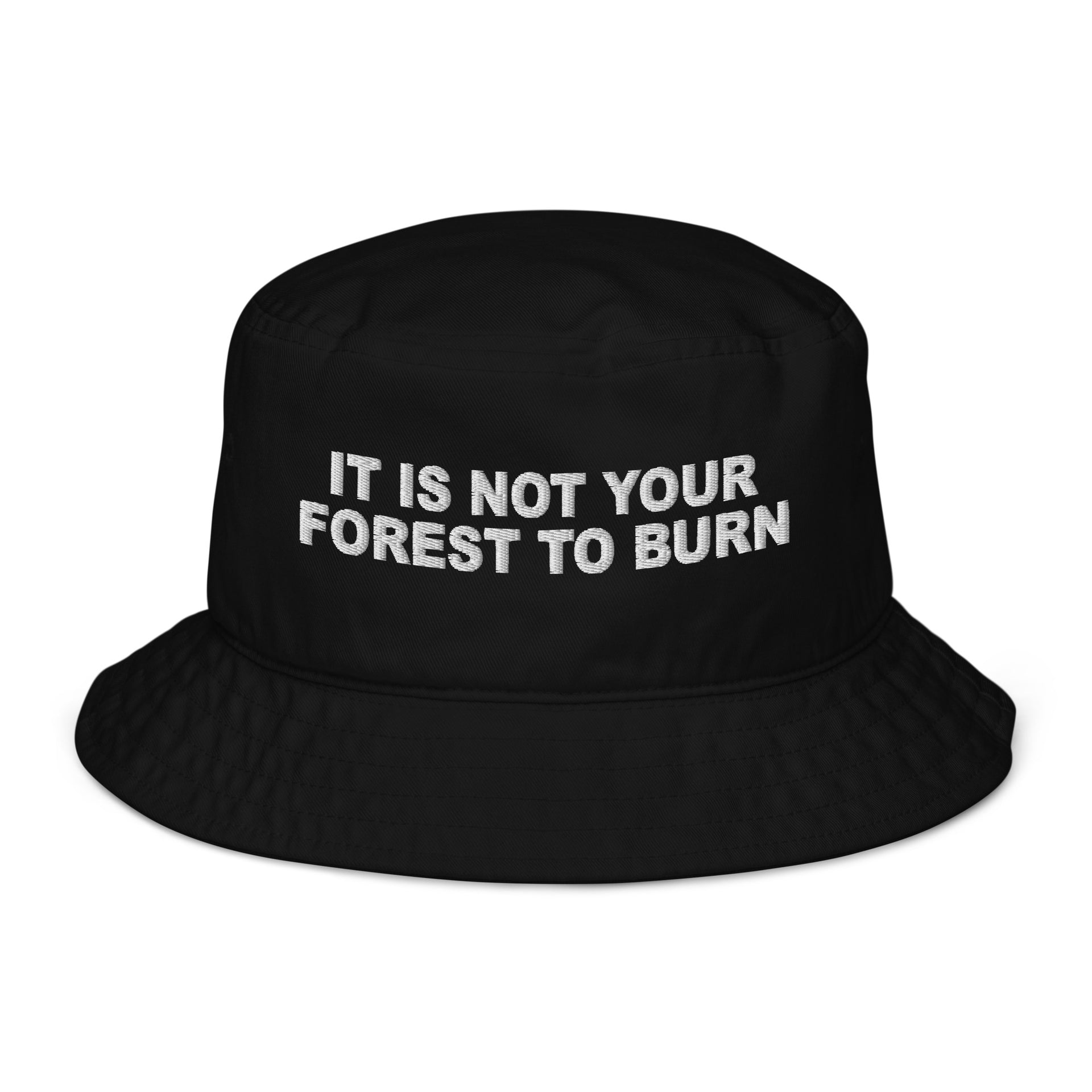 Forest To Burn Organic bucket hat