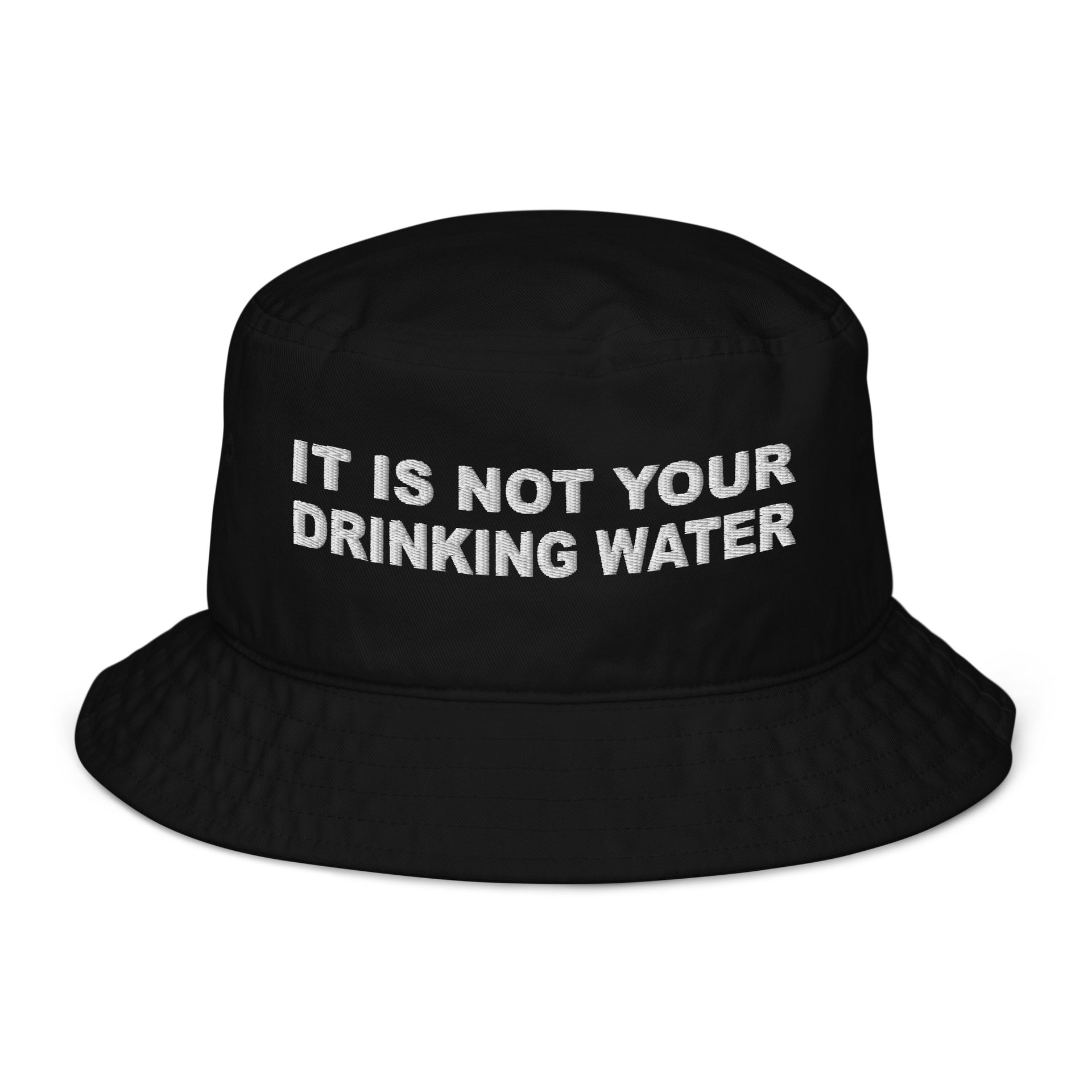 Drinking Water Organic bucket hat