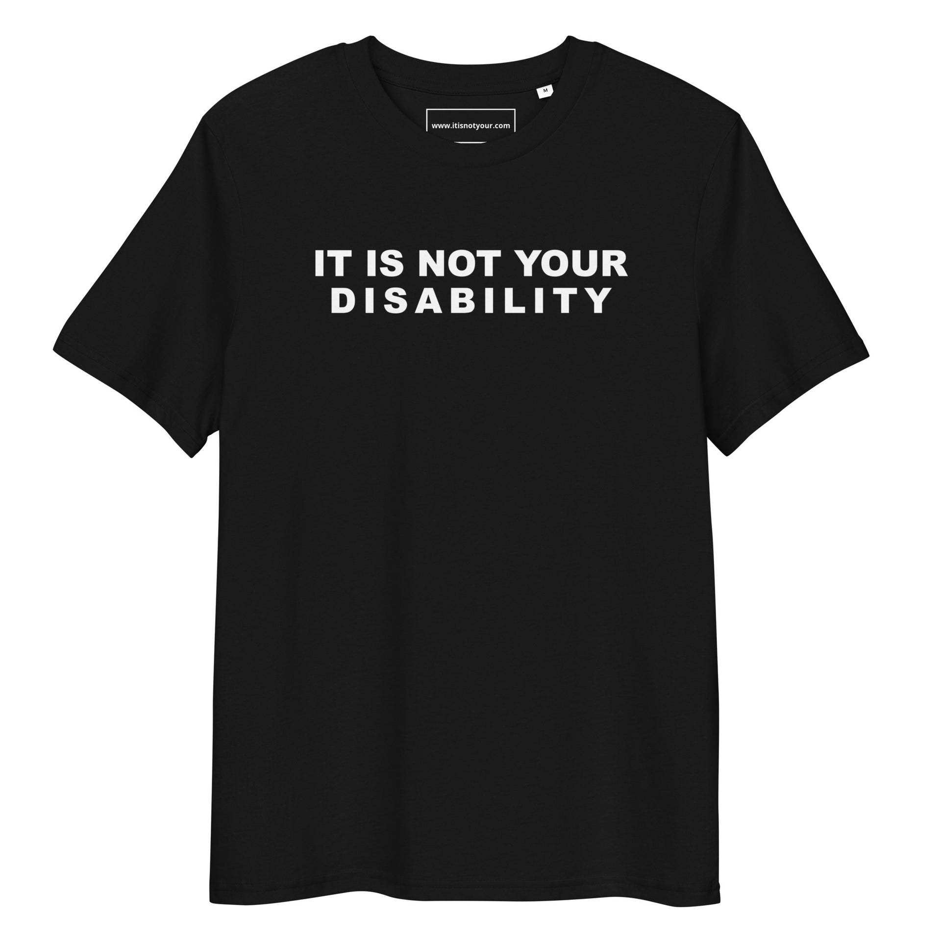 Disability Unisex organic cotton t-shirt