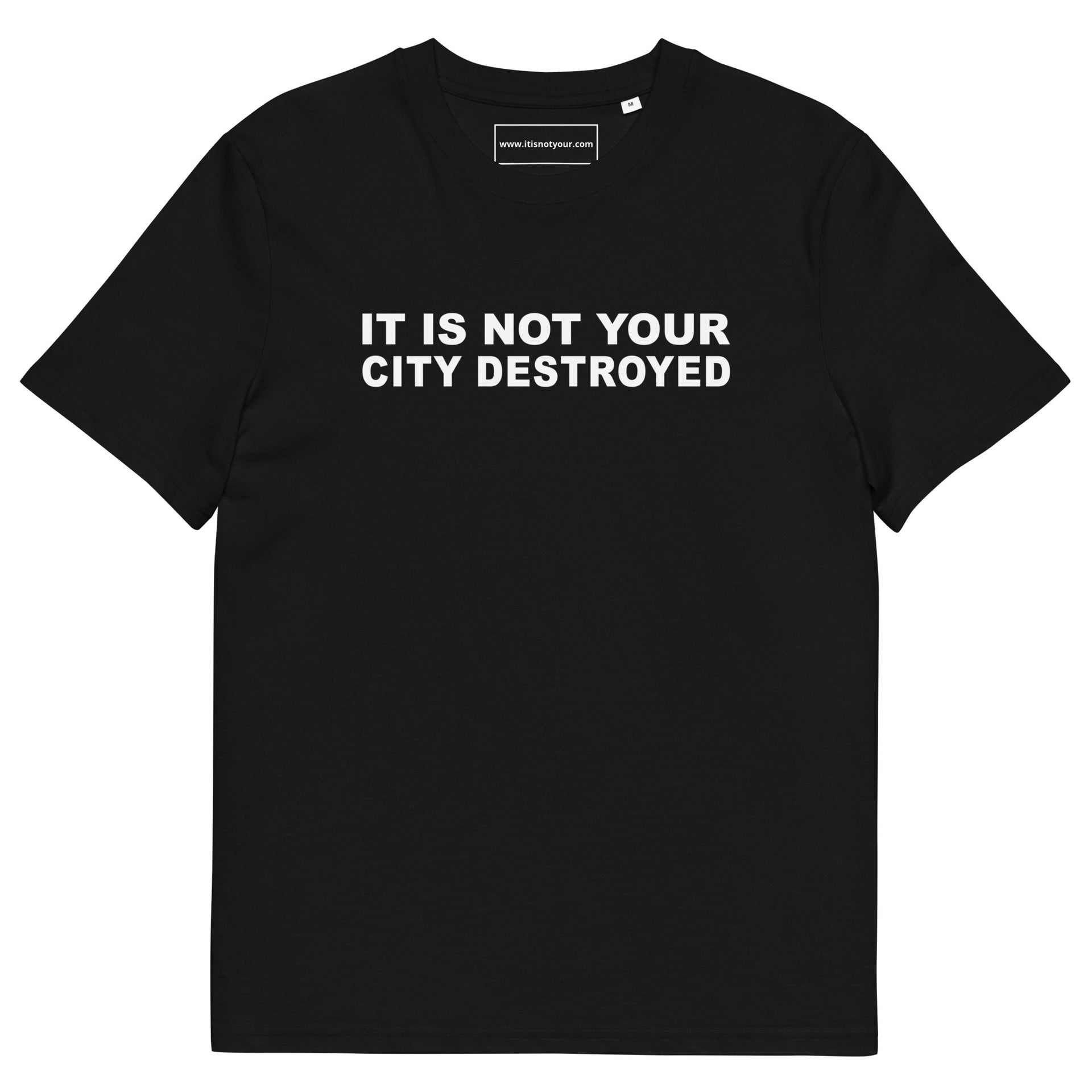 City Destroyed Unisex organic cotton t-shirt