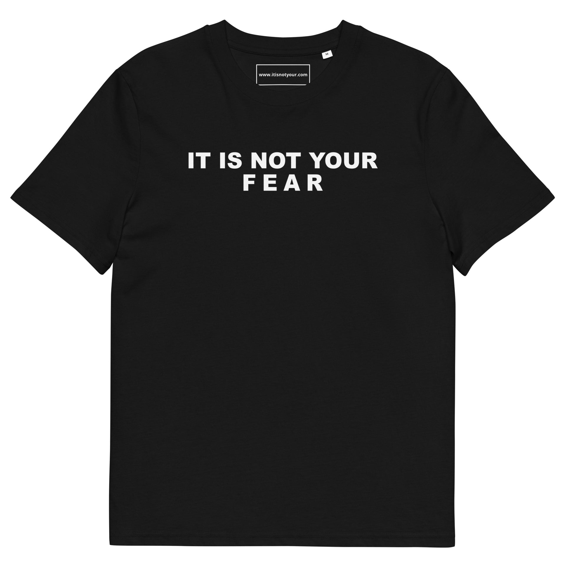 Fear Unisex organic cotton t-shirt