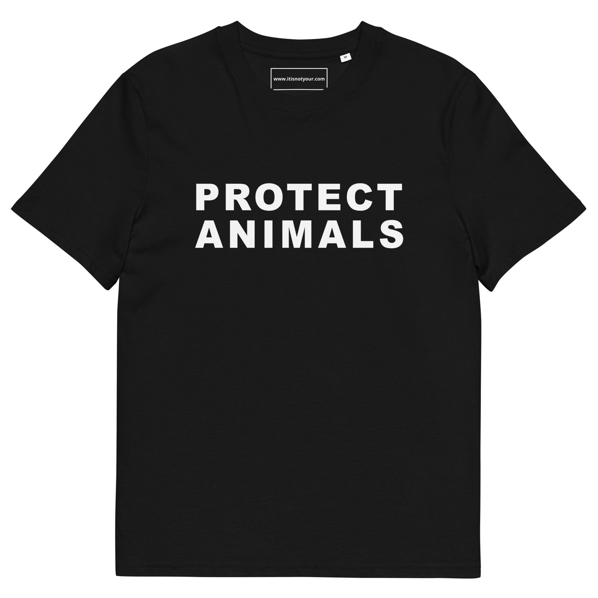 Protect Animals Unisex organic cotton t-shirt