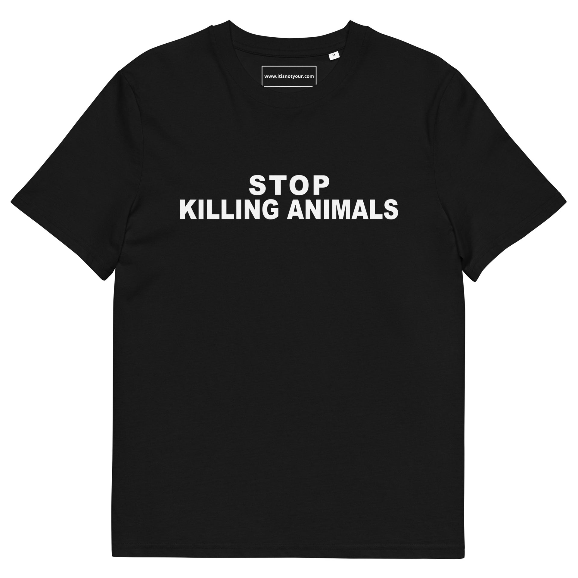 Stop Killing Animals Unisex organic cotton t-shirt