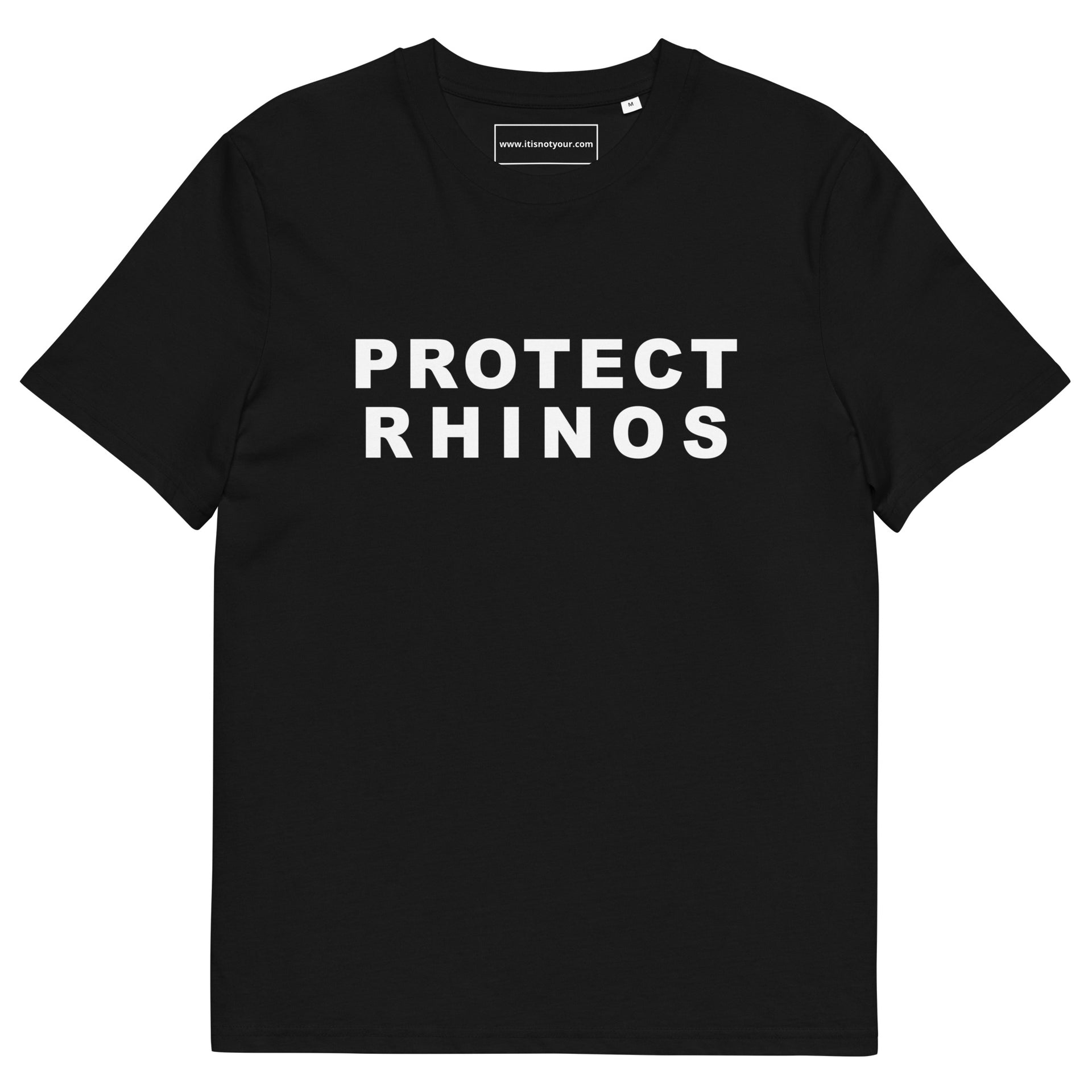 Protect Rhinos Unisex organic cotton t-shirt