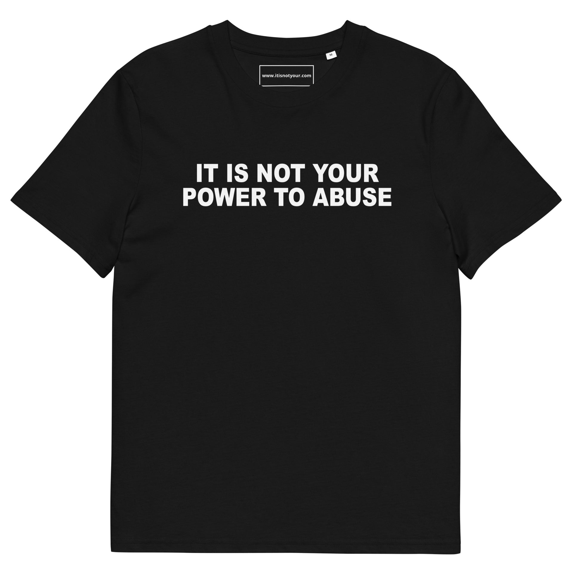 Power To Abuse Unisex organic cotton t-shirt