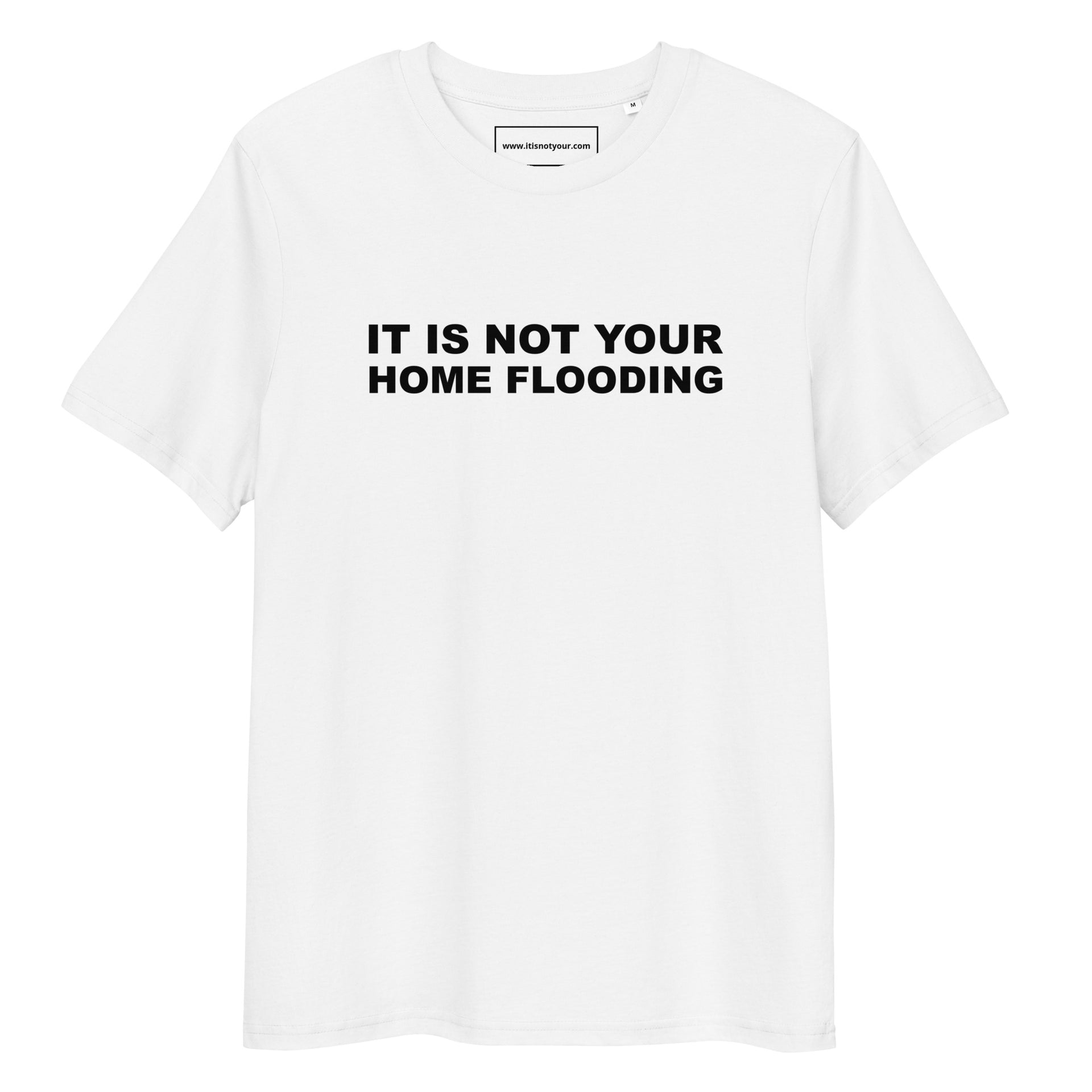 Home Flooding organic cotton t-shirt