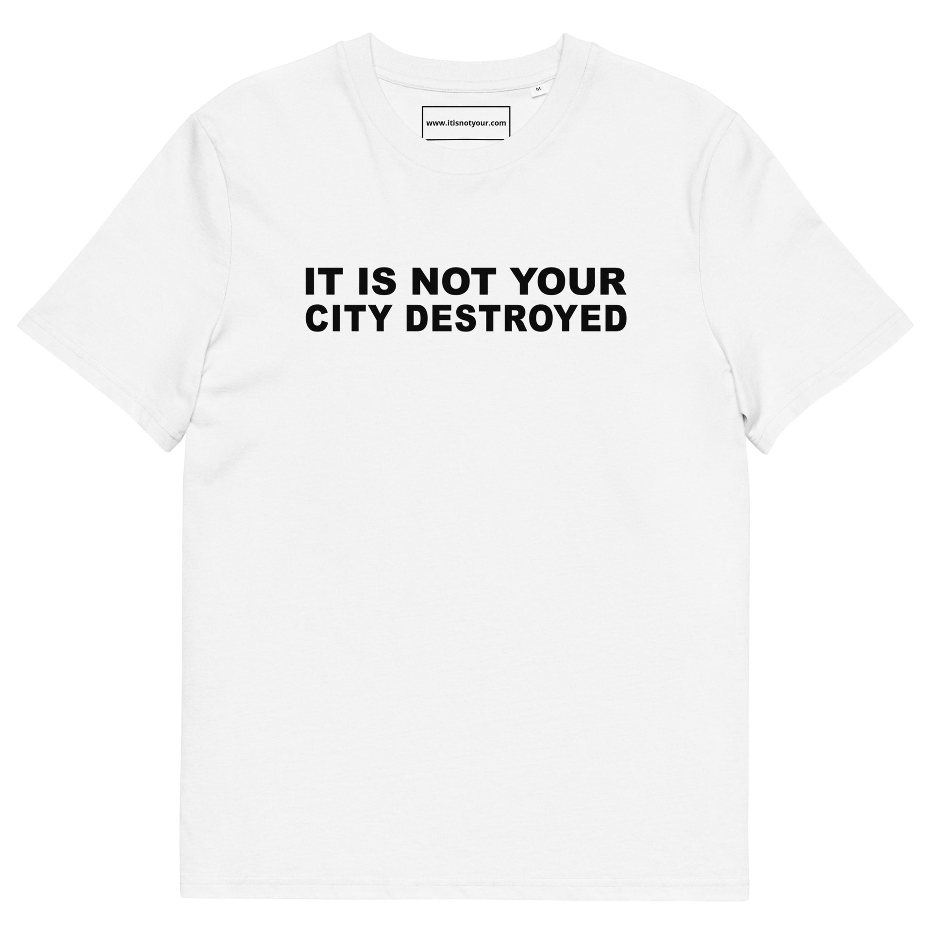 City Destroyed Unisex organic cotton t-shirt