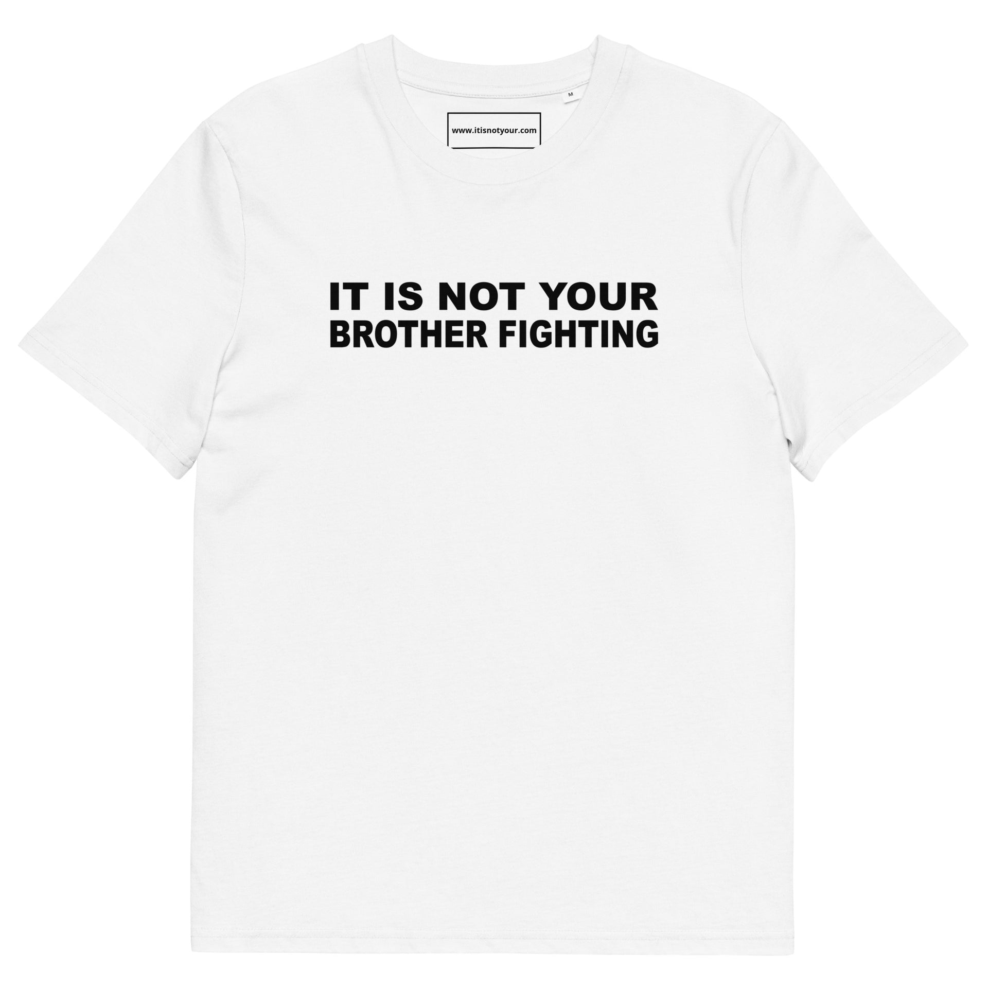 Brother Fighting Unisex organic cotton t-shirt