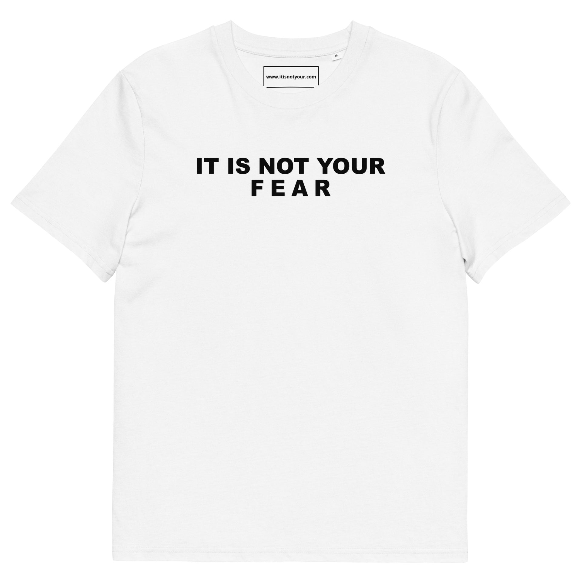 Fear Unisex organic cotton t-shirt