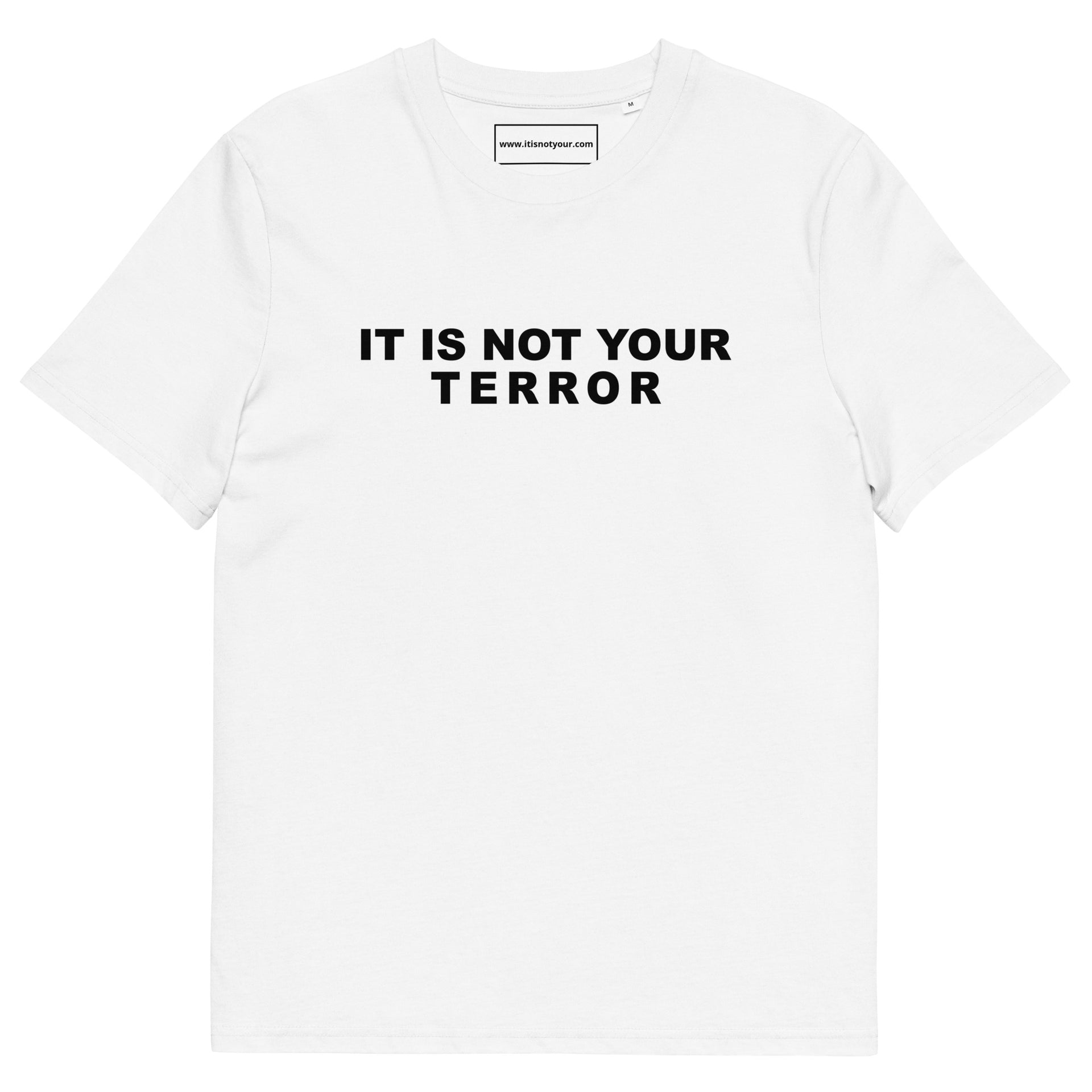 Terror Unisex organic cotton t-shirt