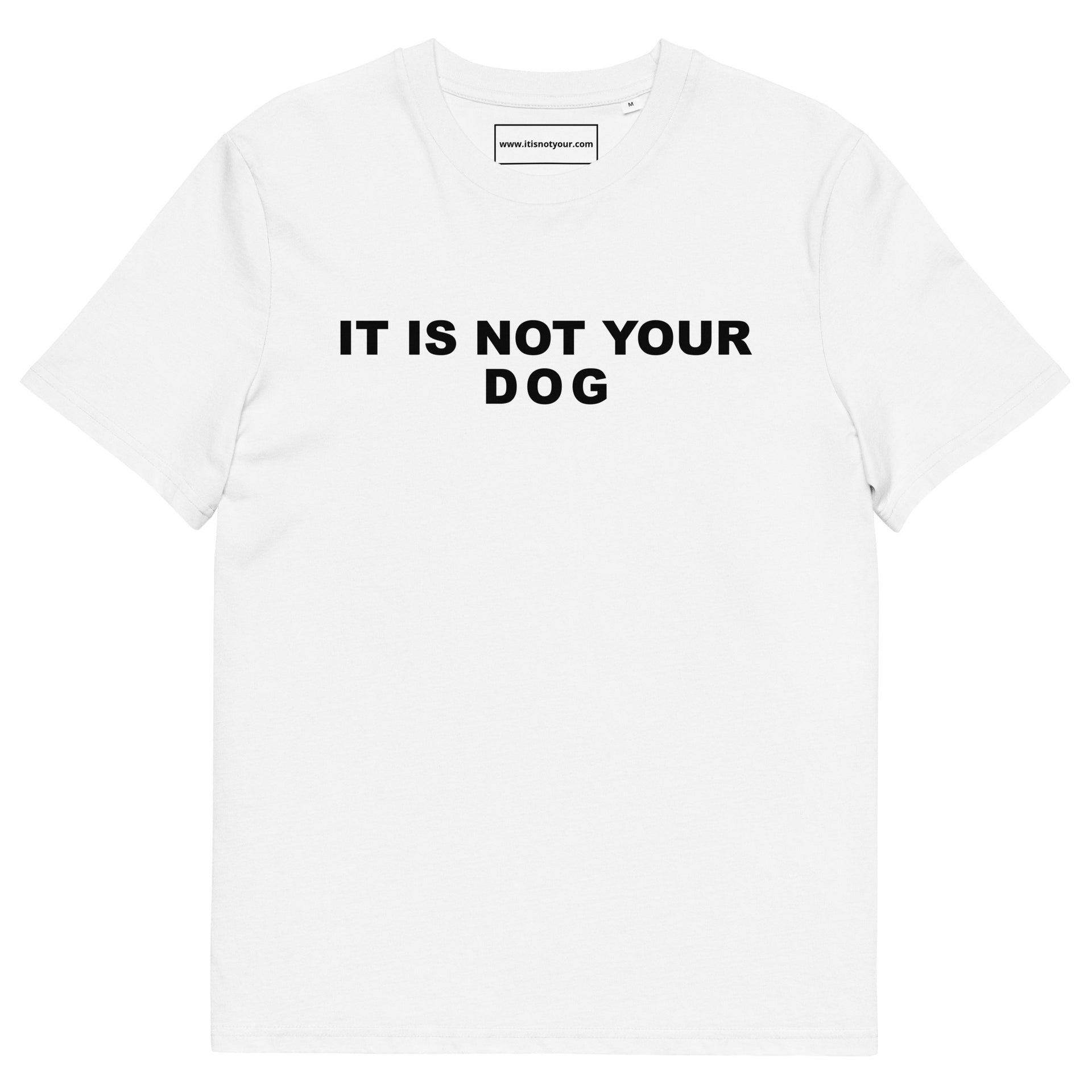 Dog Unisex organic cotton t-shirt