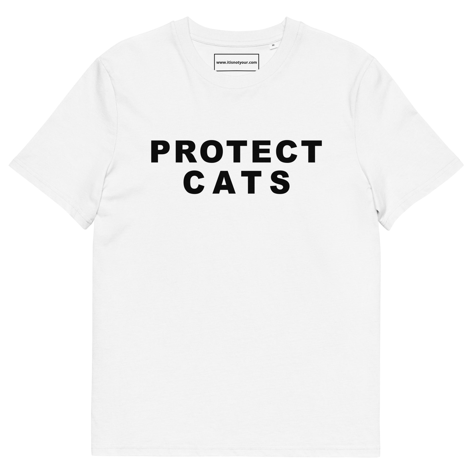 Protect Cats Unisex organic cotton t-shirt