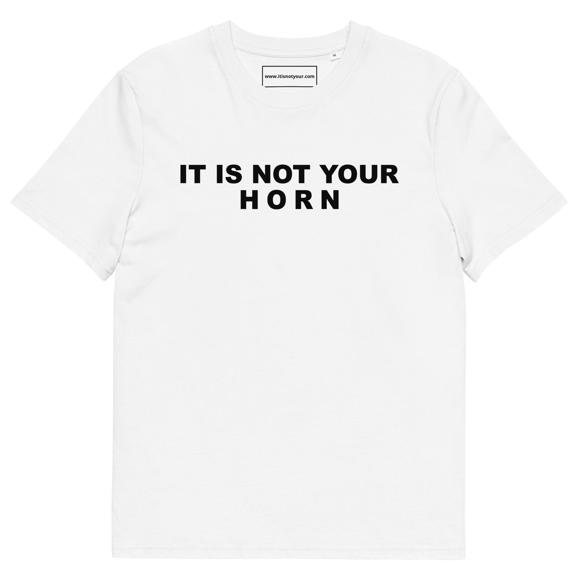 Horn Unisex organic cotton t-shirt