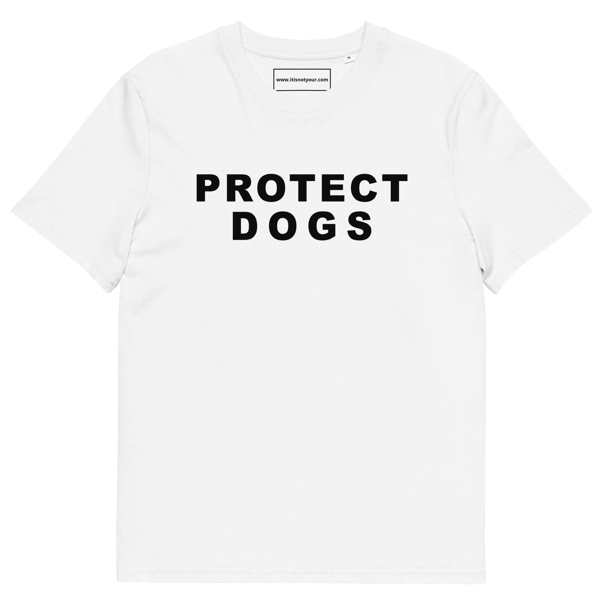 Protect Dogs Unisex organic cotton t-shirt