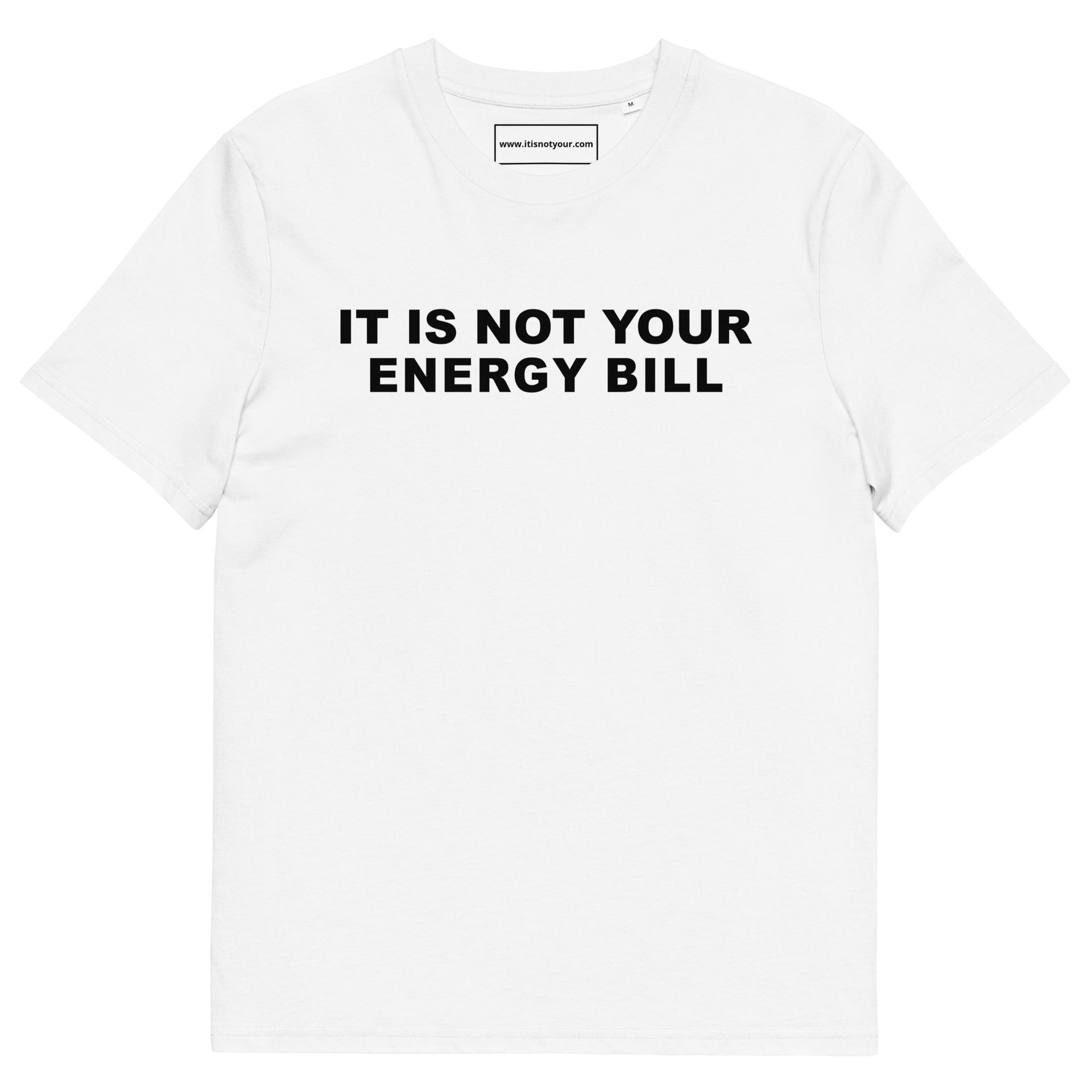 Energy Bill Unisex organic cotton t-shirt