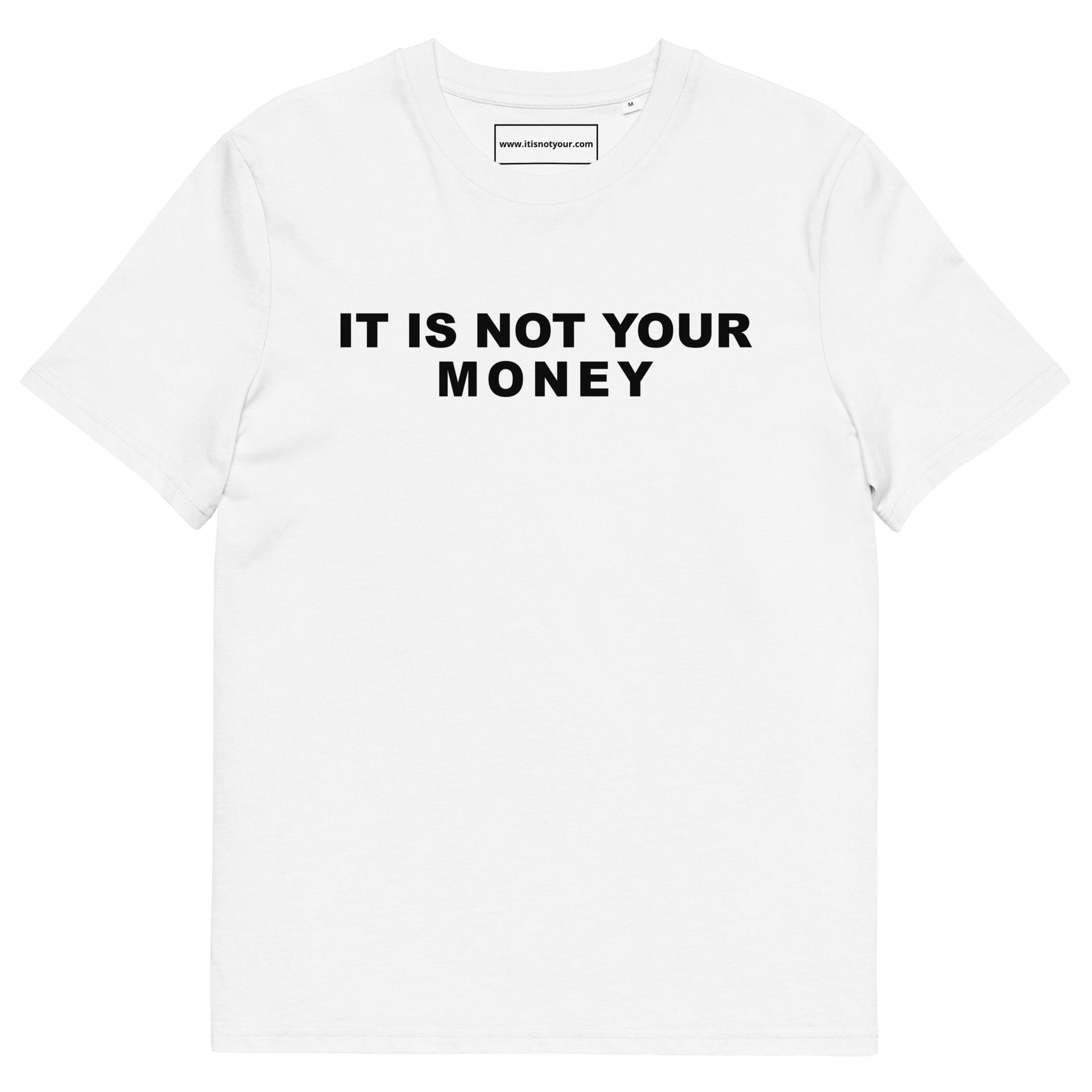 Money Unisex organic cotton t-shirt