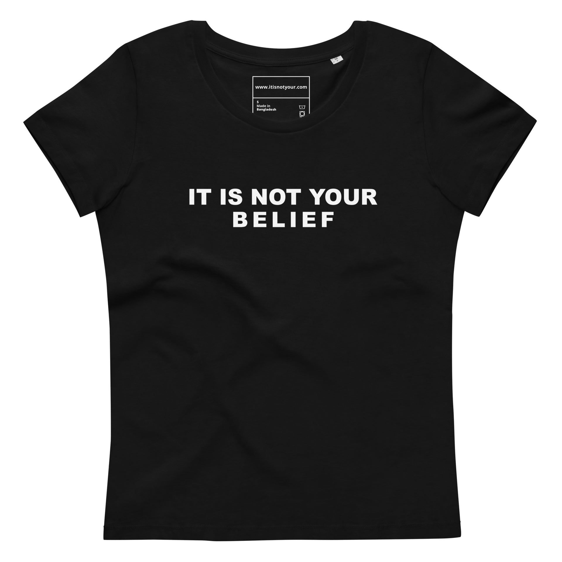 Belief Women's fitted eco tee