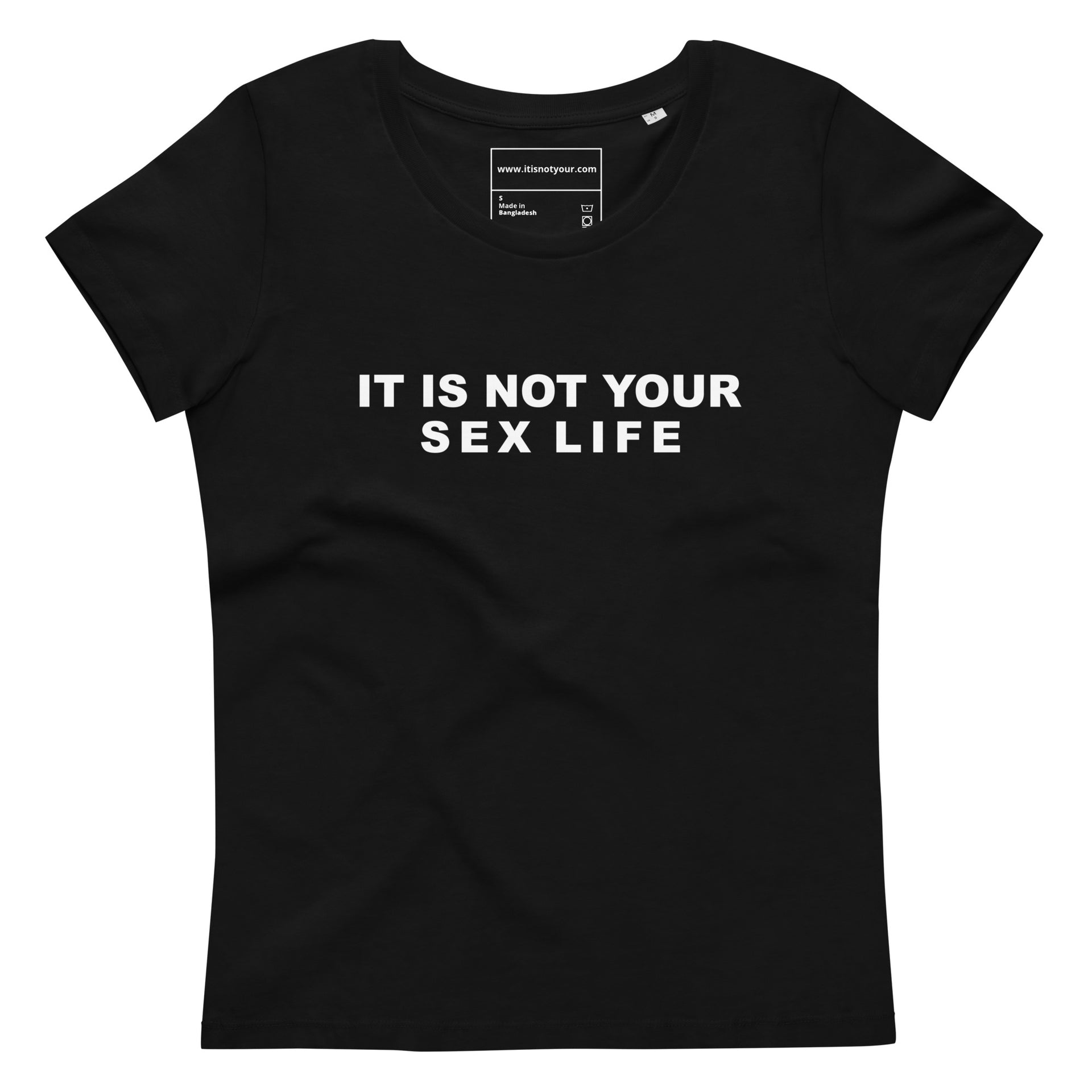 Sex Life Women's fitted eco tee