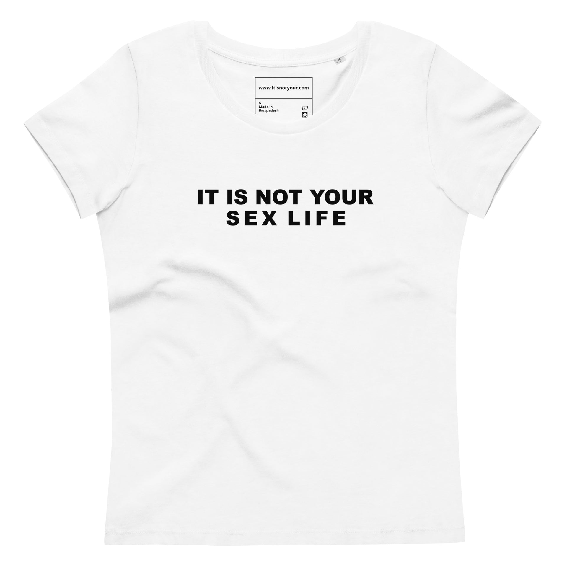 Sex Life Women's fitted eco tee